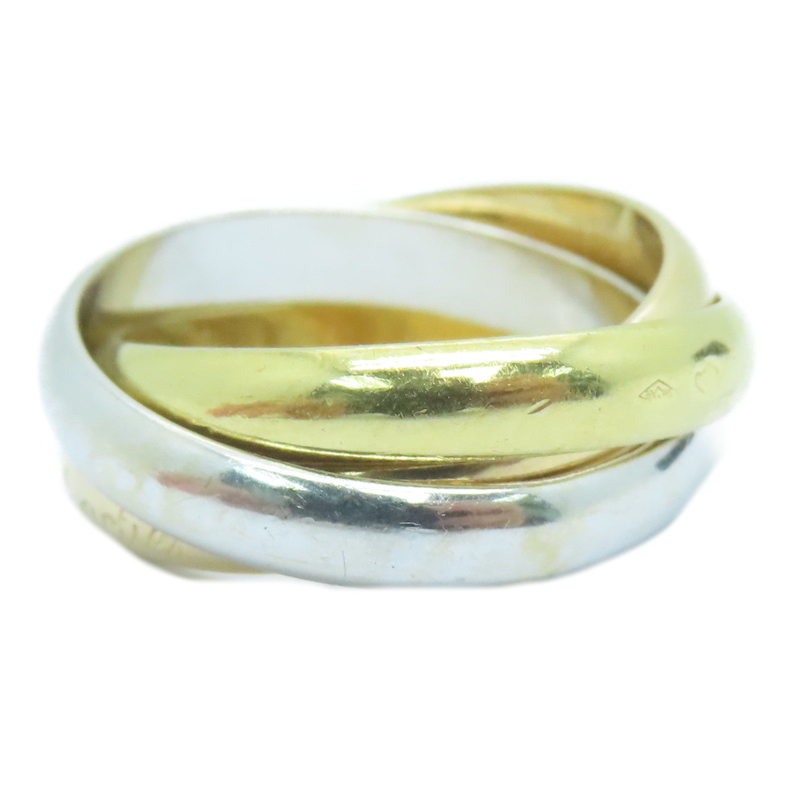 CARTIER 【激減優惠】18K黃金/玫瑰金/白金Trinity戒指Cartier#53