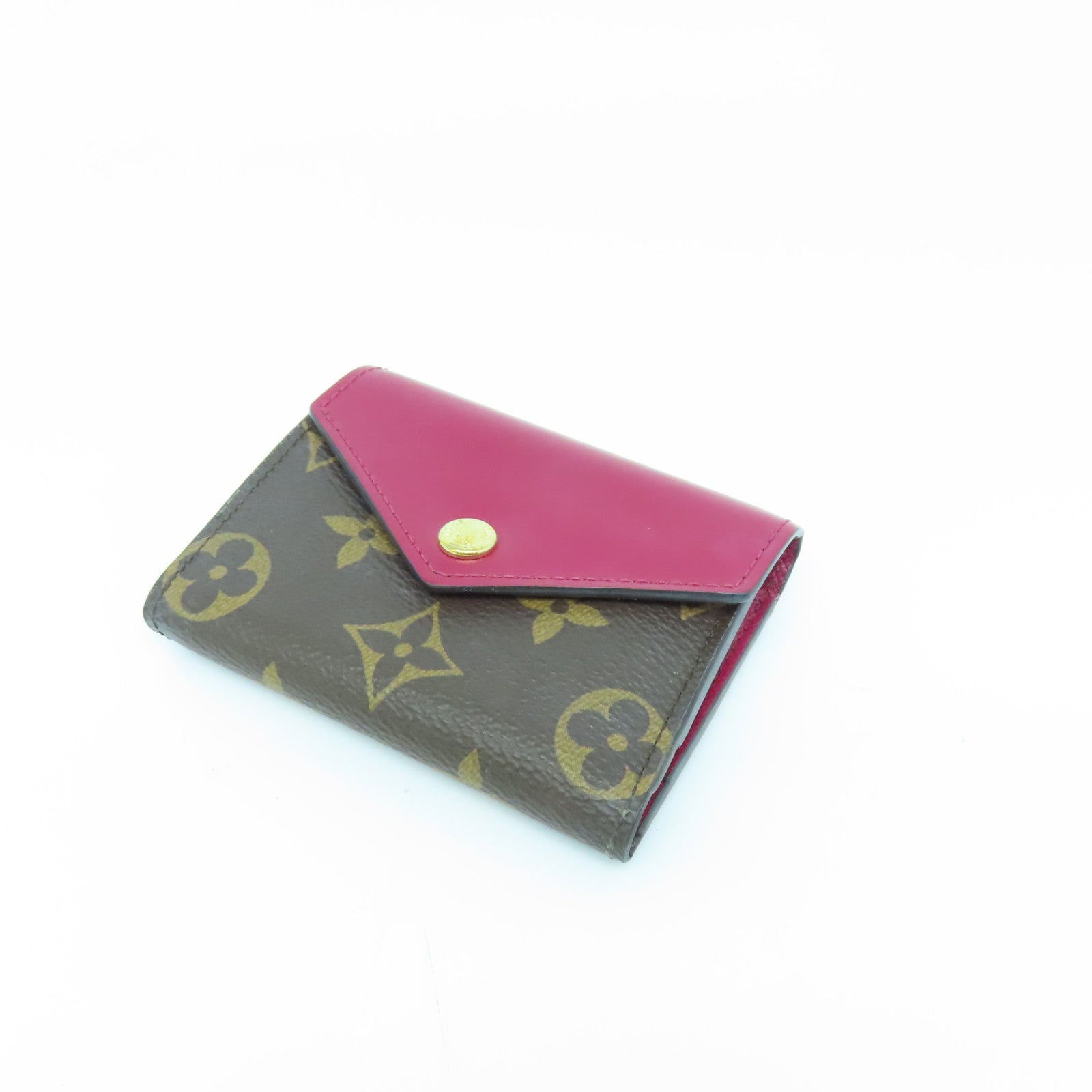 LOUIS VUITTON Monogram Wallet金扣錢包啡色