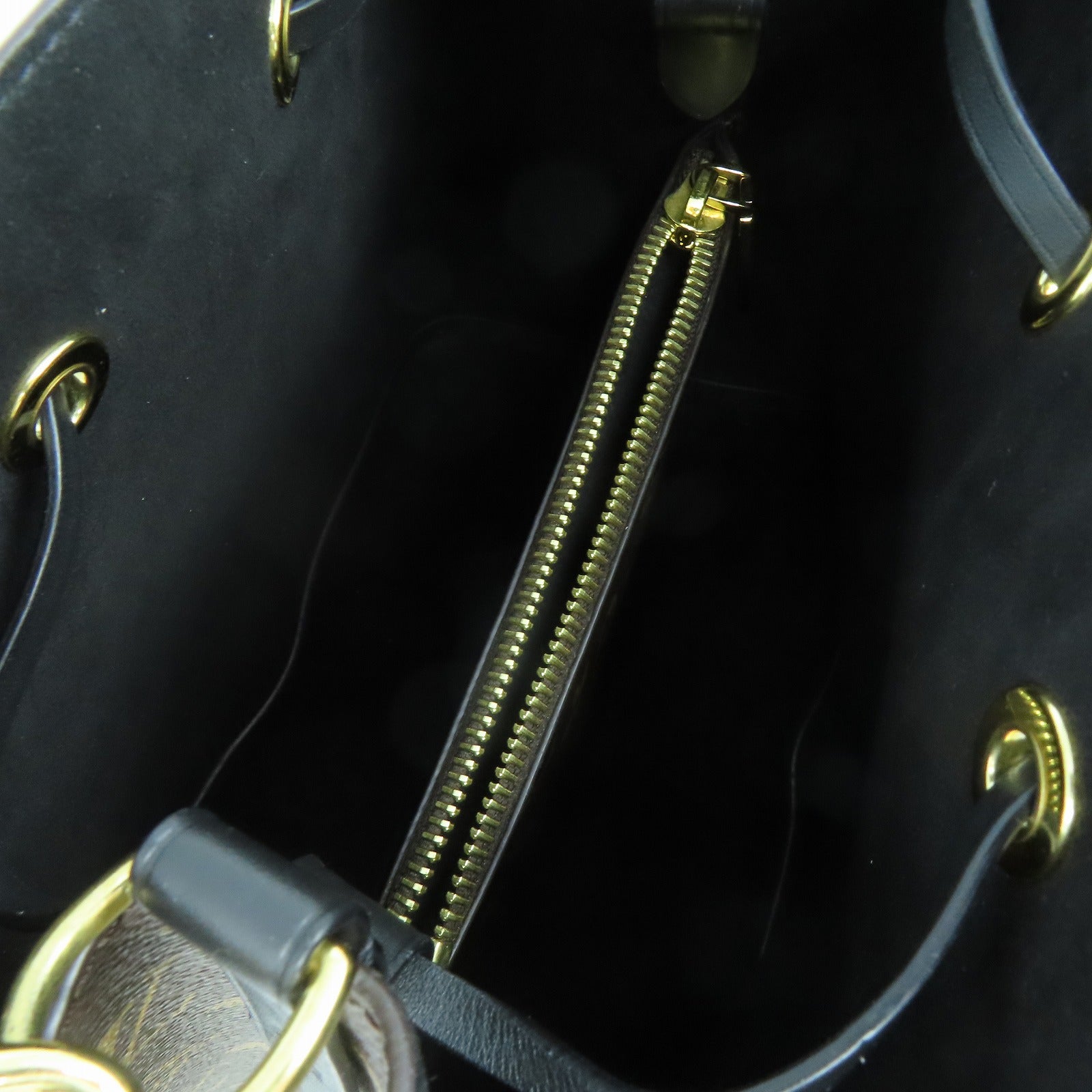 LOUIS VUITTON Monogram Neo Noe MM金扣肩背袋啡色