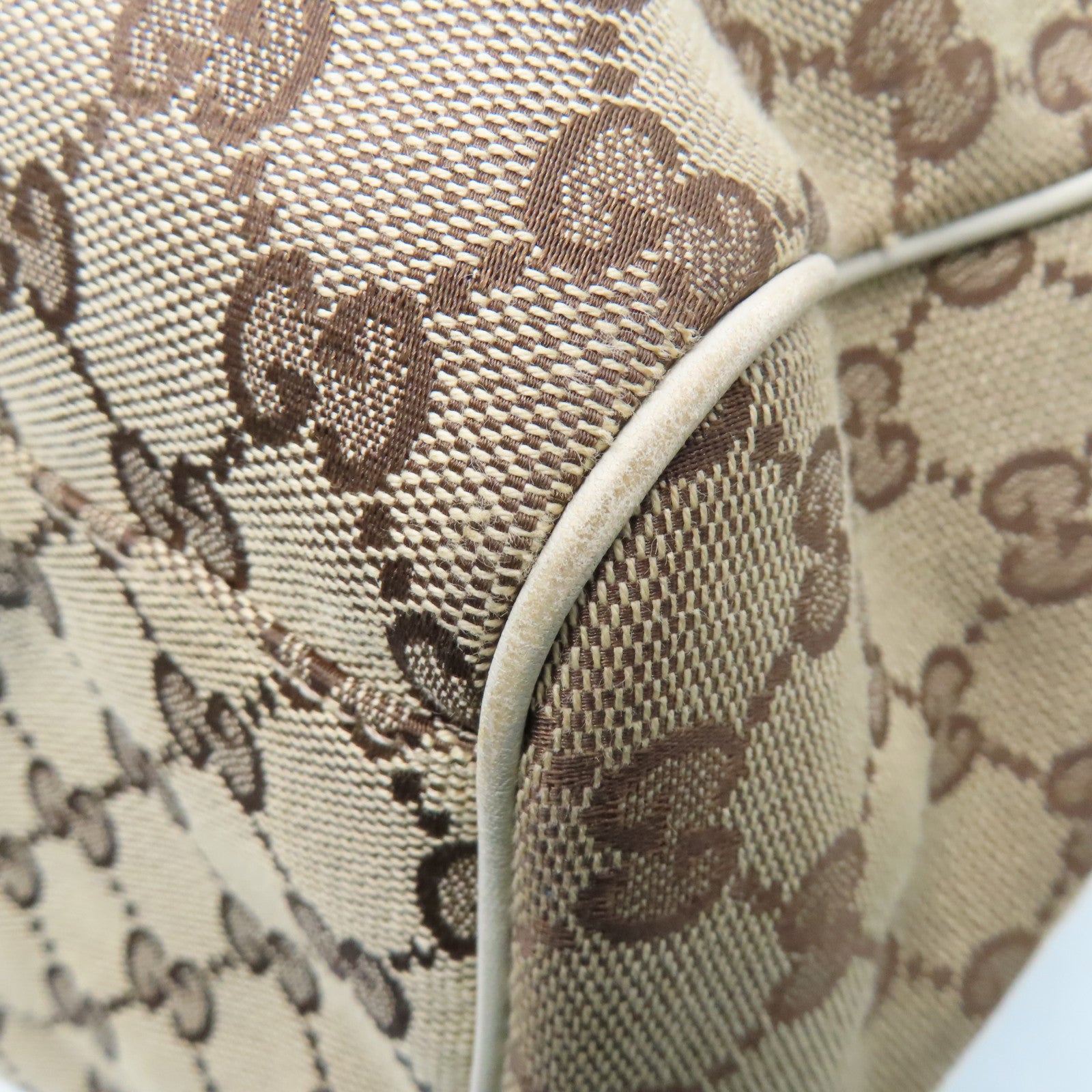 GUCCI GG帆布Tote Bag手挽袋啡色/米白色