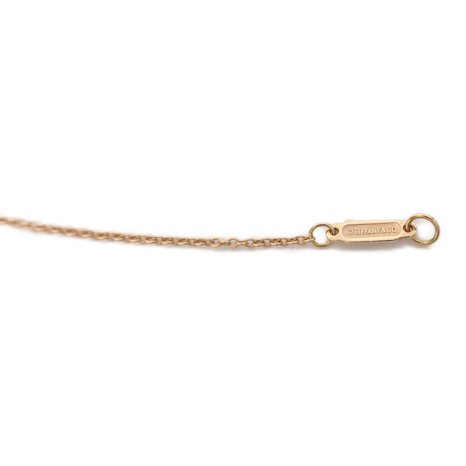 TIFFANY＆CO 18K黃金Key Necklace項鍊