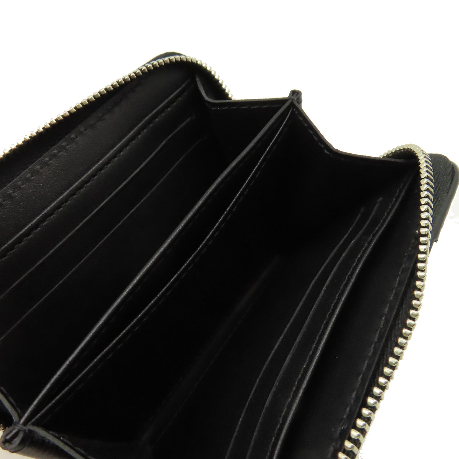 LOUIS VUITTON 漆皮皮革Card Coin Case銀扣零錢卡套黑色