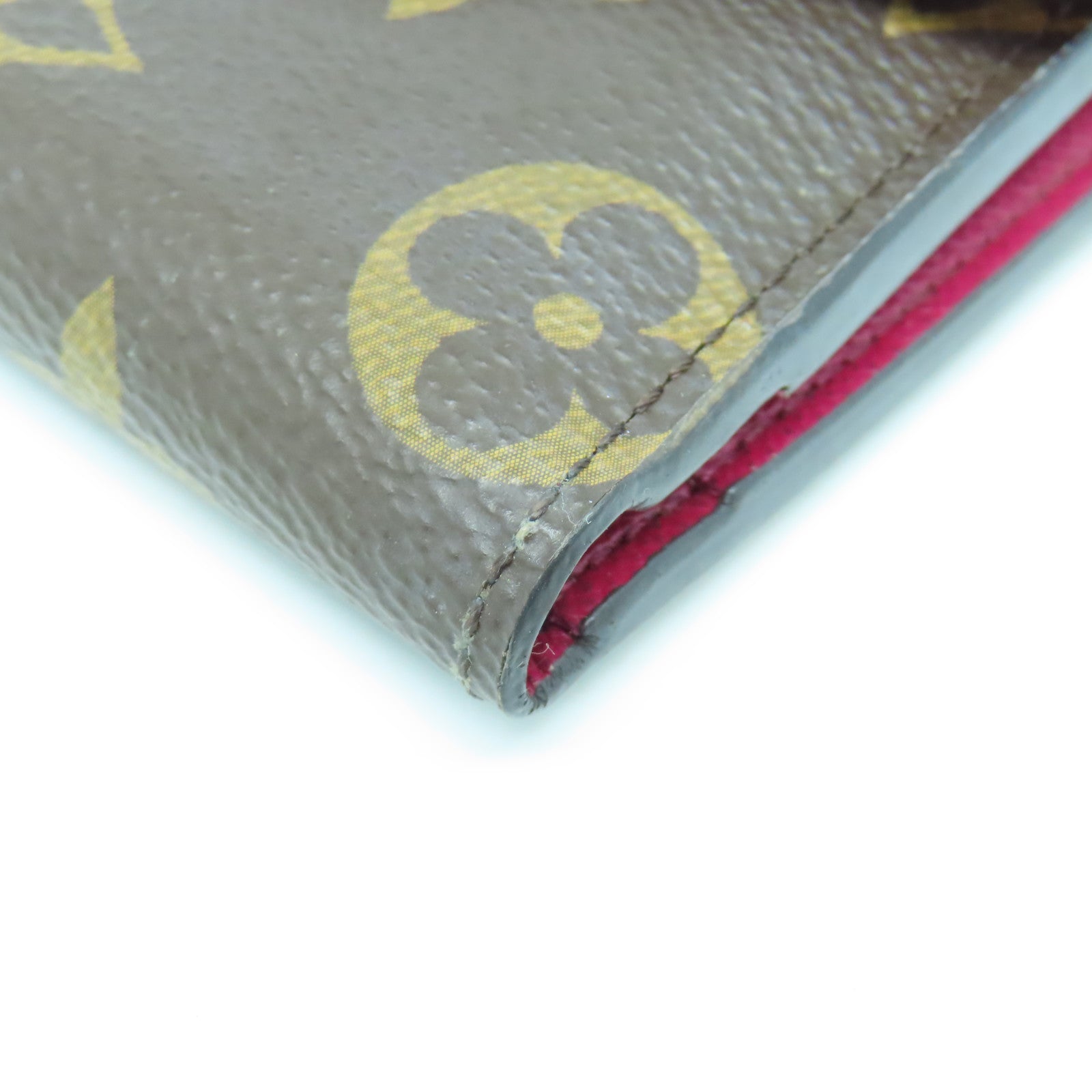 LOUIS VUITTON Monogram Wallet金扣錢包啡色