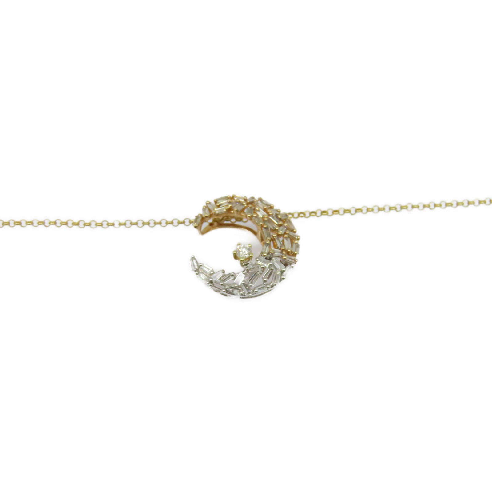 JEWELRY 18K玫瑰金Diamond Necklace鑽石項鍊