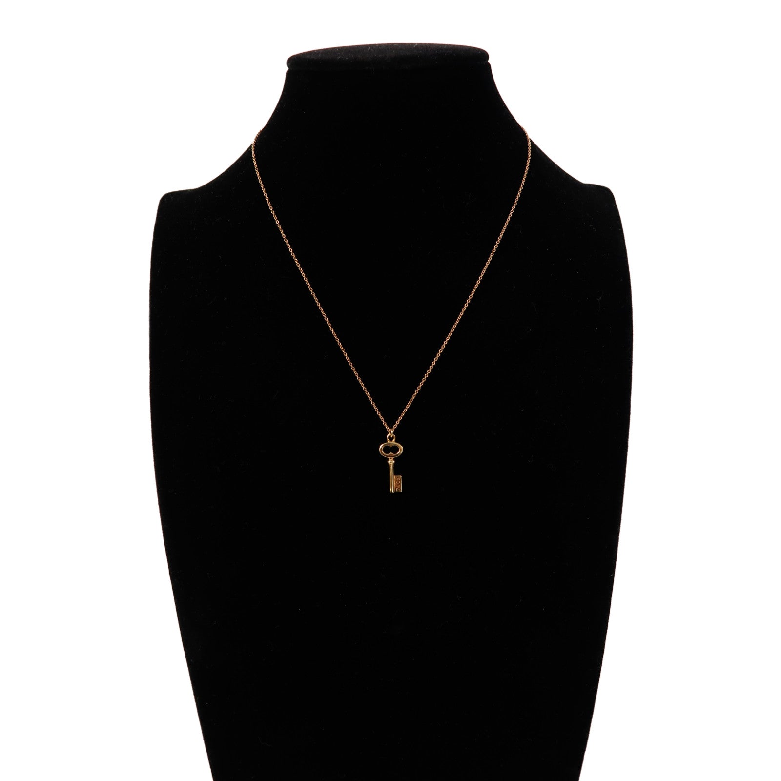 TIFFANY＆CO 18K黃金Key Necklace項鍊