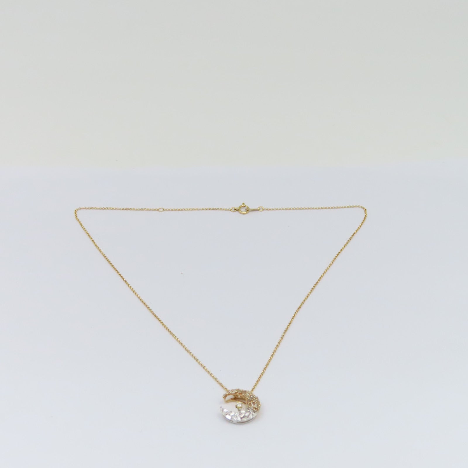 JEWELRY 18K玫瑰金Diamond Necklace鑽石項鍊