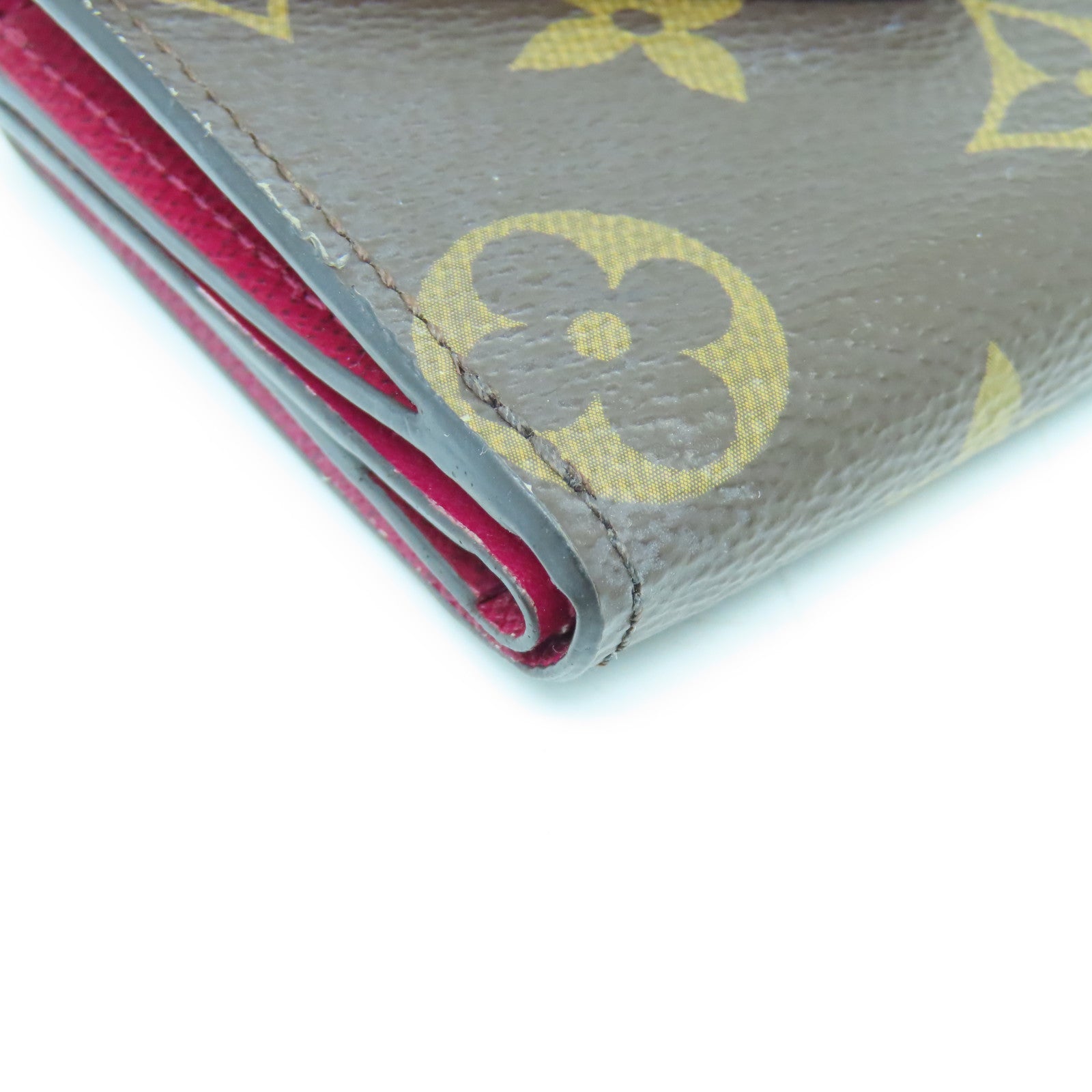 LOUIS VUITTON Monogram Wallet金扣錢包啡色