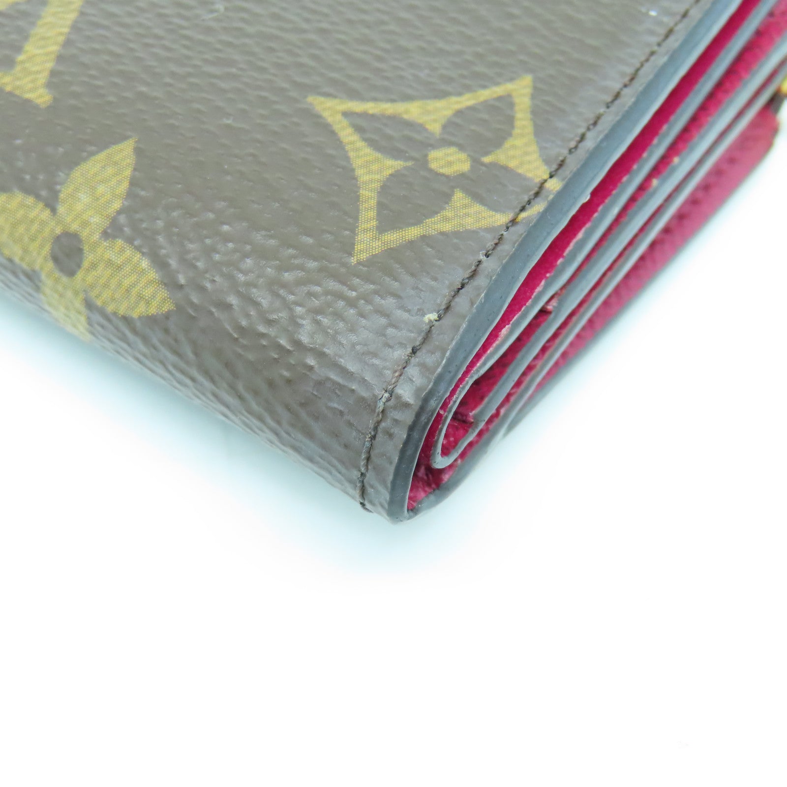 LOUIS VUITTON Monogram Wallet金扣錢包啡色
