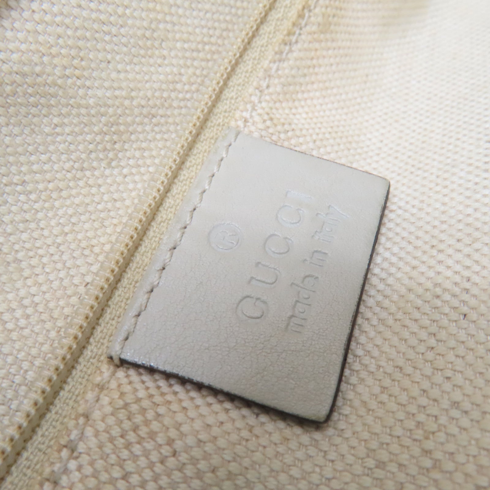 GUCCI GG帆布Tote Bag手挽袋啡色/米白色