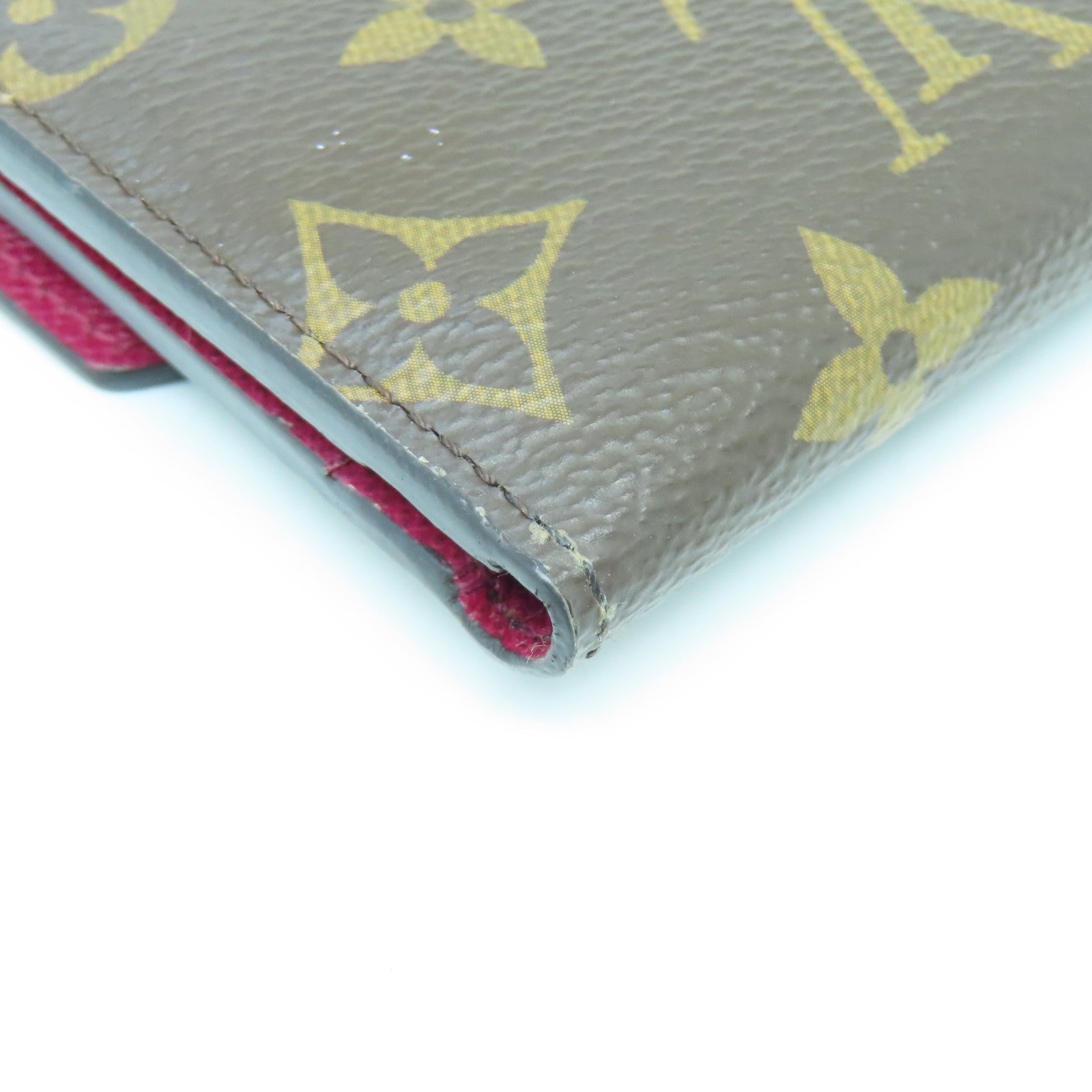 LOUIS VUITTON Monogram Wallet金扣錢包啡色