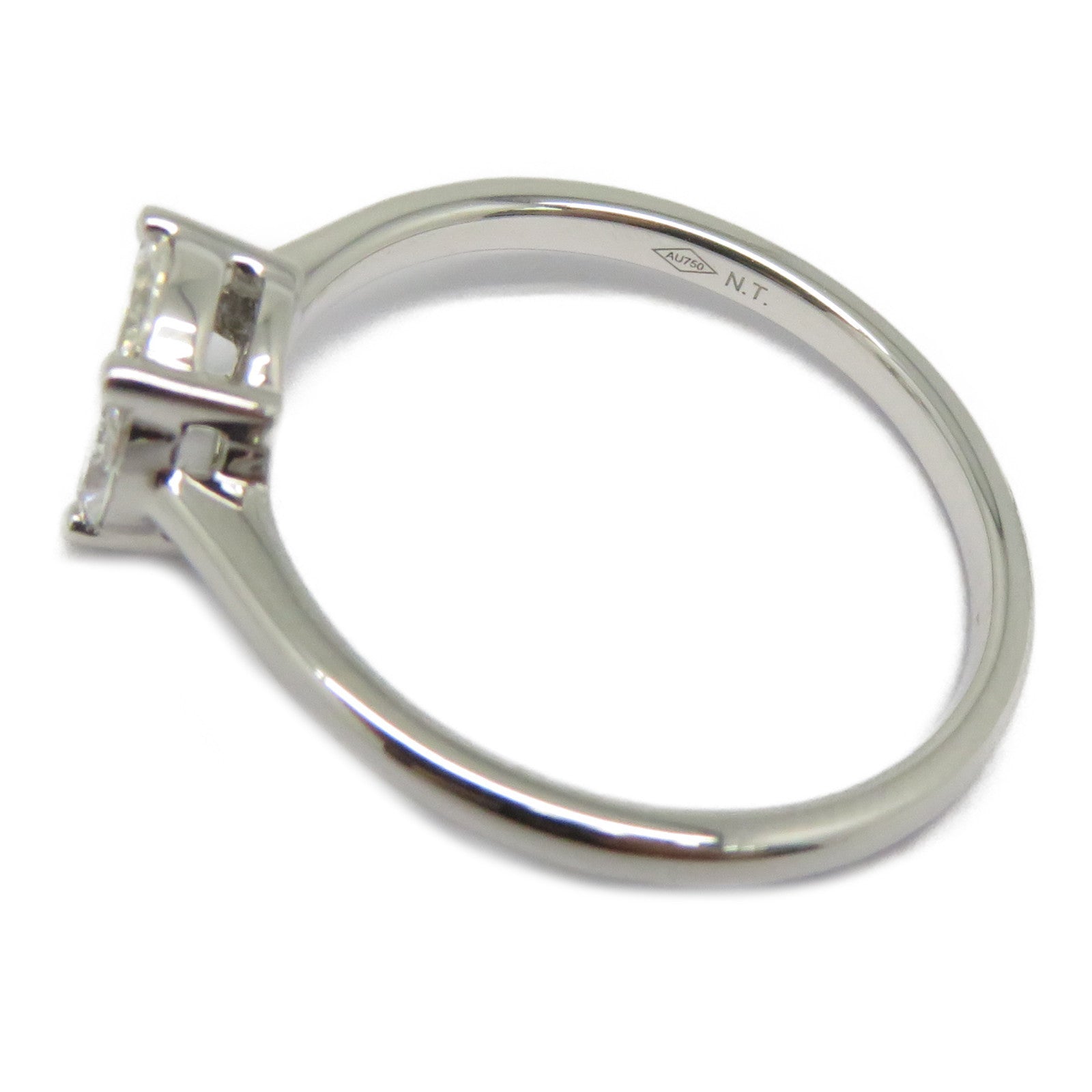 JEWELRY 18K白金Diamond Ring 0.44ct鑽石戒指US#6.5