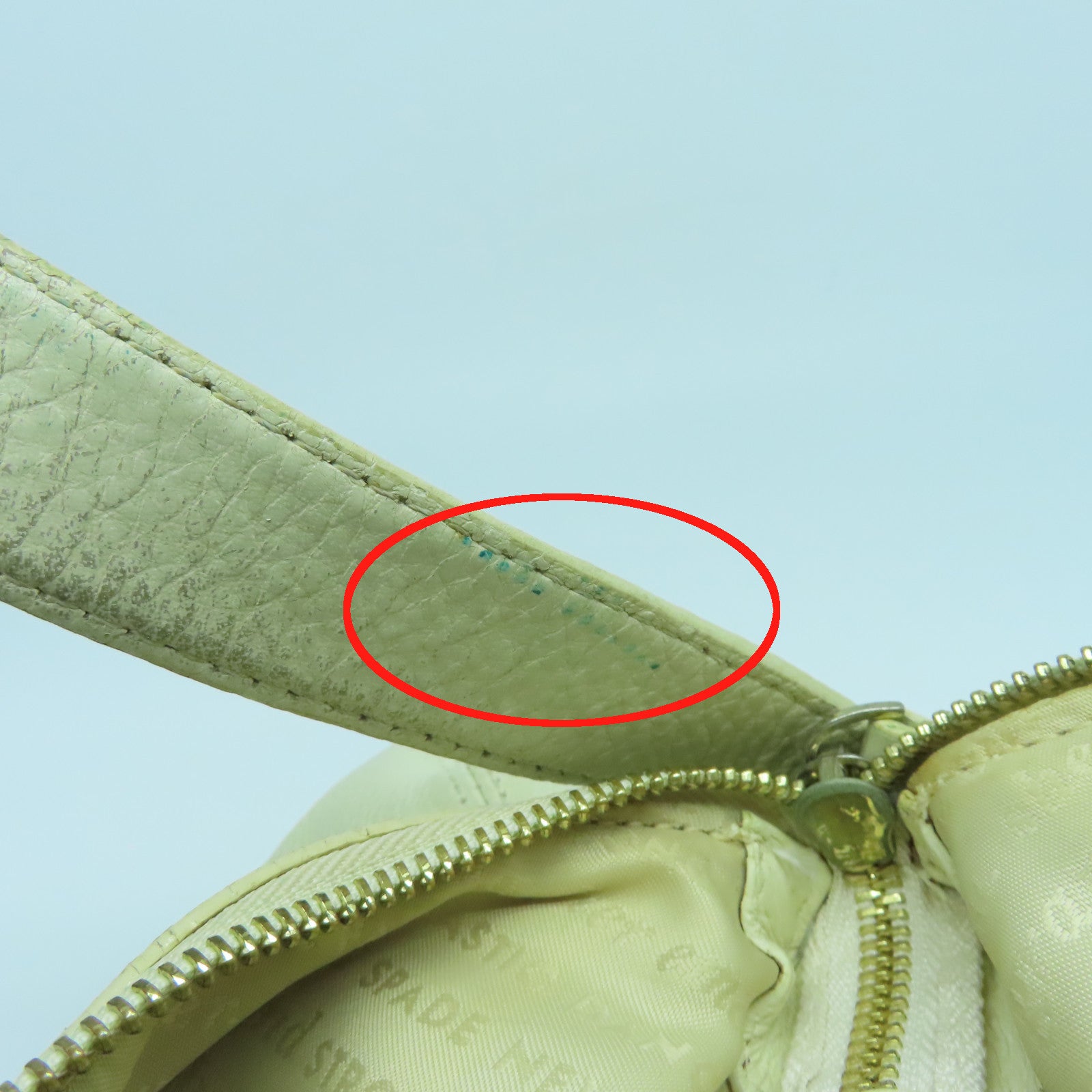Kate Spade 牛皮皮革Shoulder Bag金扣肩背袋白色