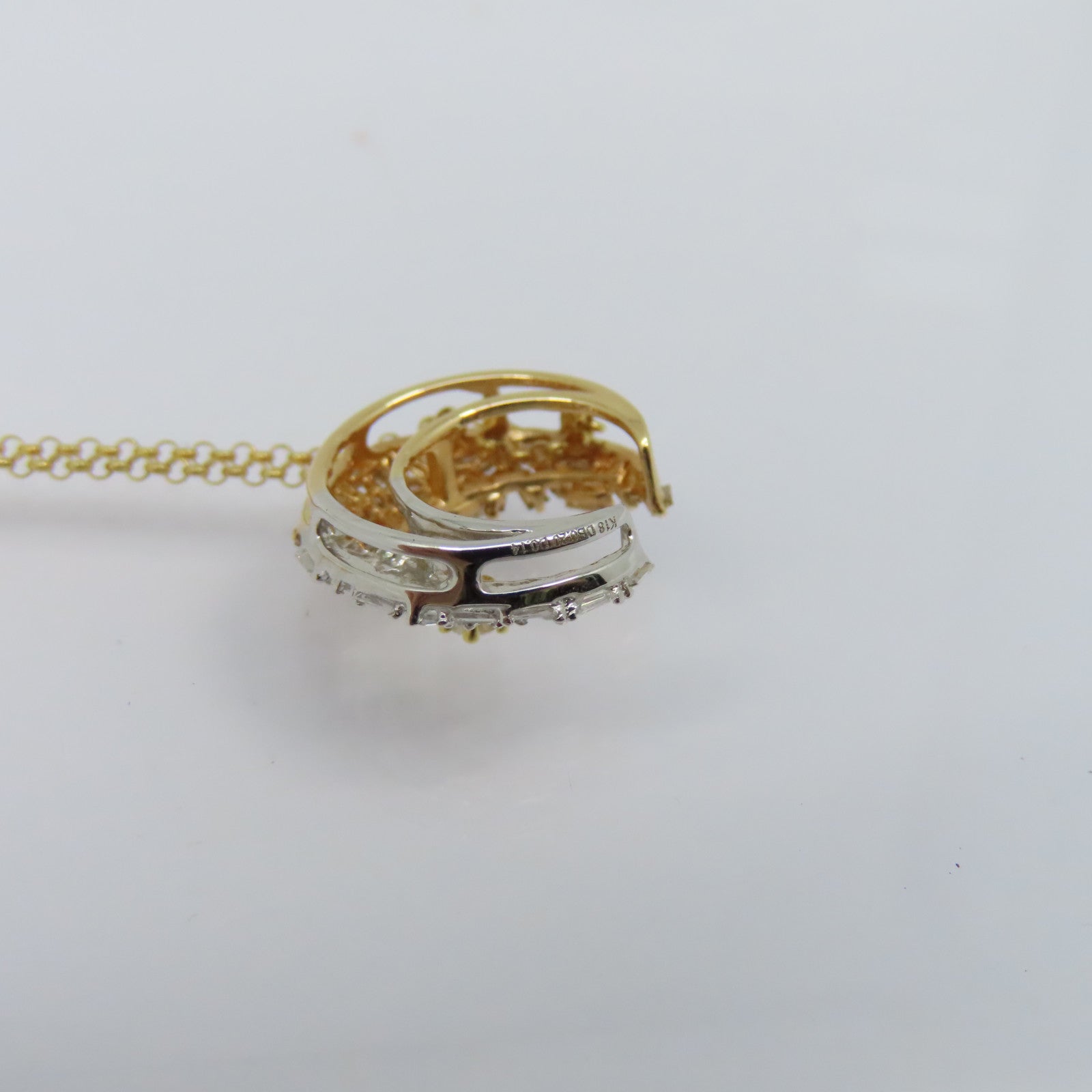 JEWELRY 18K玫瑰金Diamond Necklace鑽石項鍊