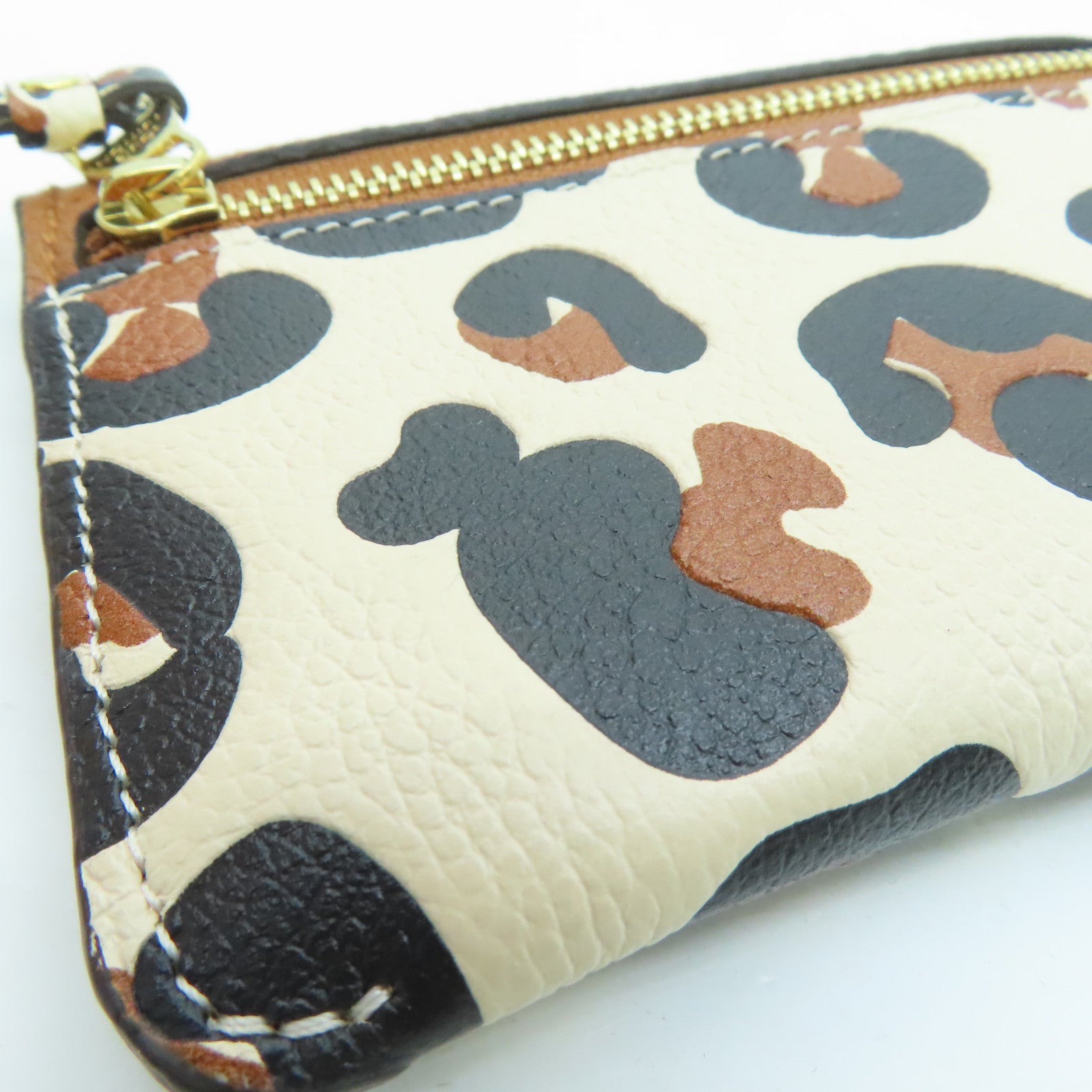 LOUIS VUITTON Monogram Empreinte Card Case金扣卡片套啡色