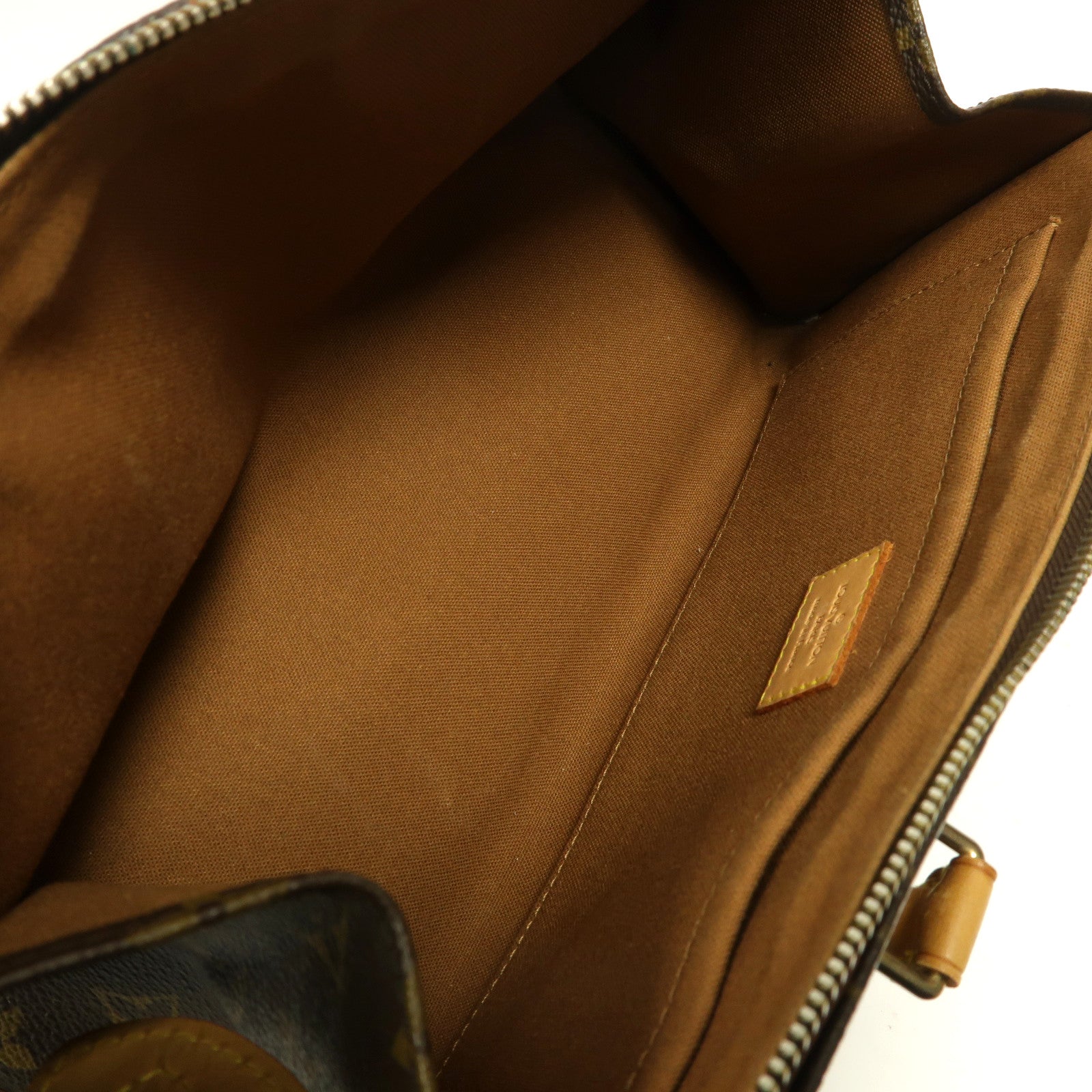 LOUIS VUITTON Monogram Popincourt金扣手挽袋啡色
