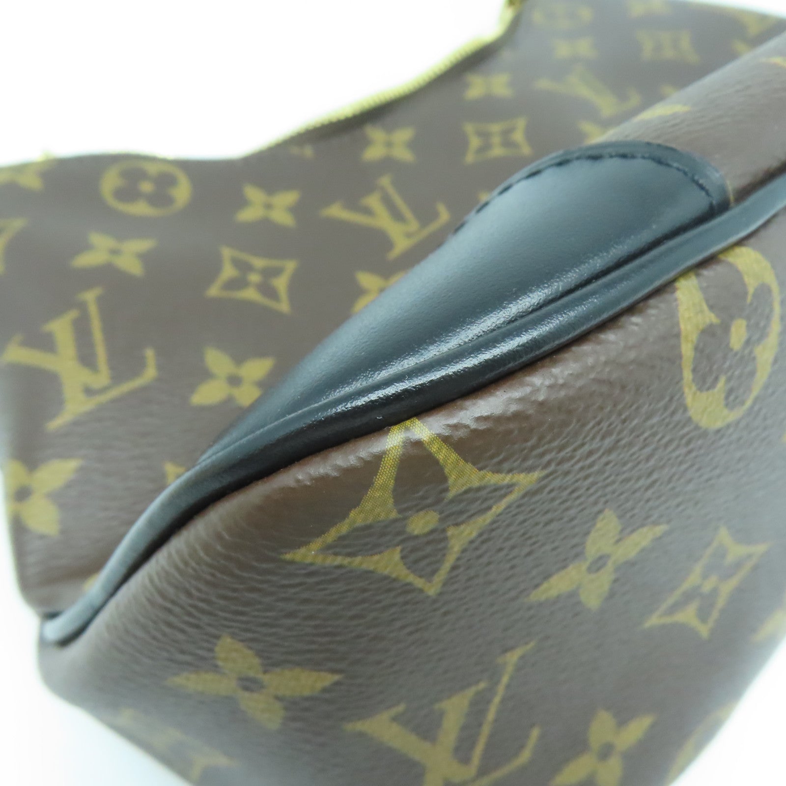 LOUIS VUITTON Monogram Boulogne金扣肩背袋啡色