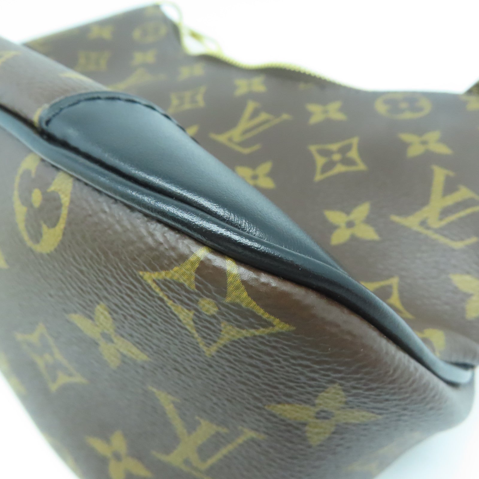 LOUIS VUITTON Monogram Boulogne金扣肩背袋啡色
