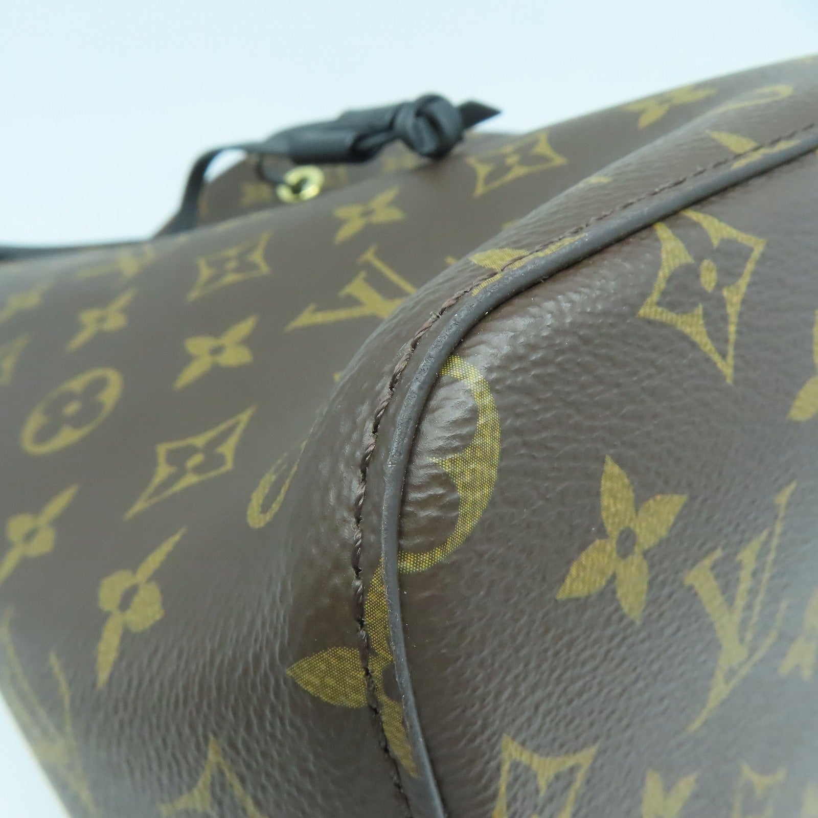 LOUIS VUITTON Monogram Neo Noe MM金扣肩背袋啡色