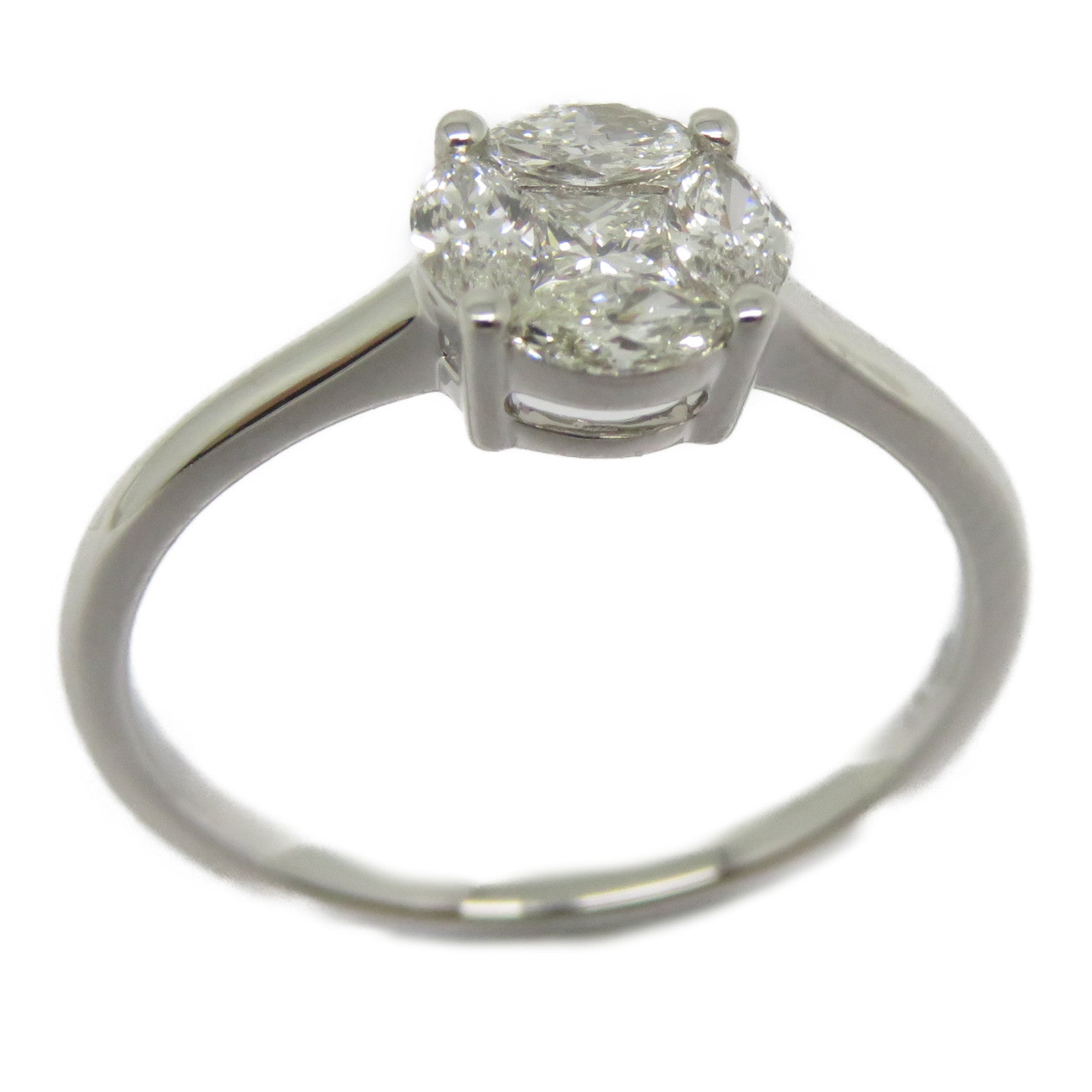 JEWELRY 18K白金Diamond Ring 0.44ct鑽石戒指US#6.5