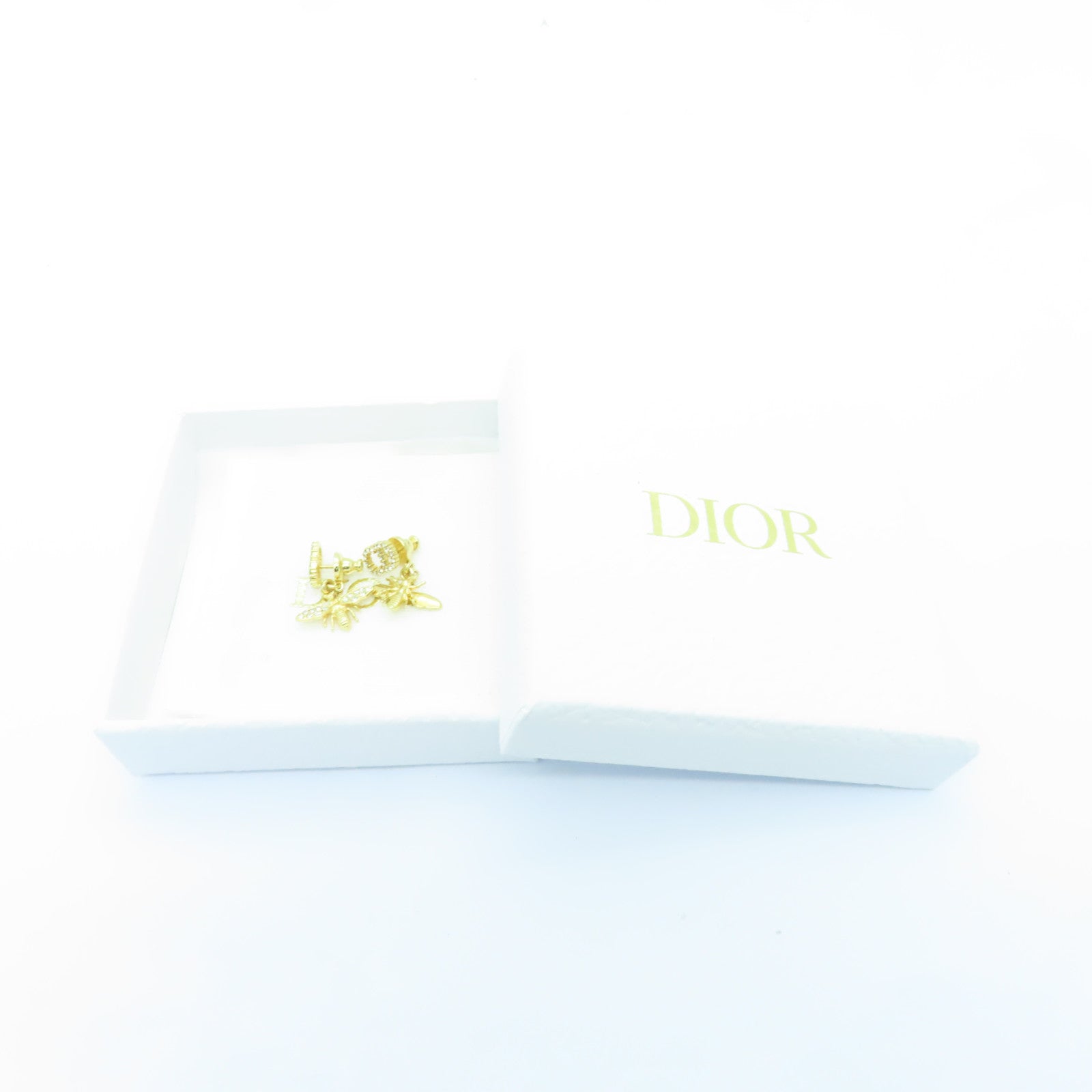 Dior 金屬Earrings耳環金色