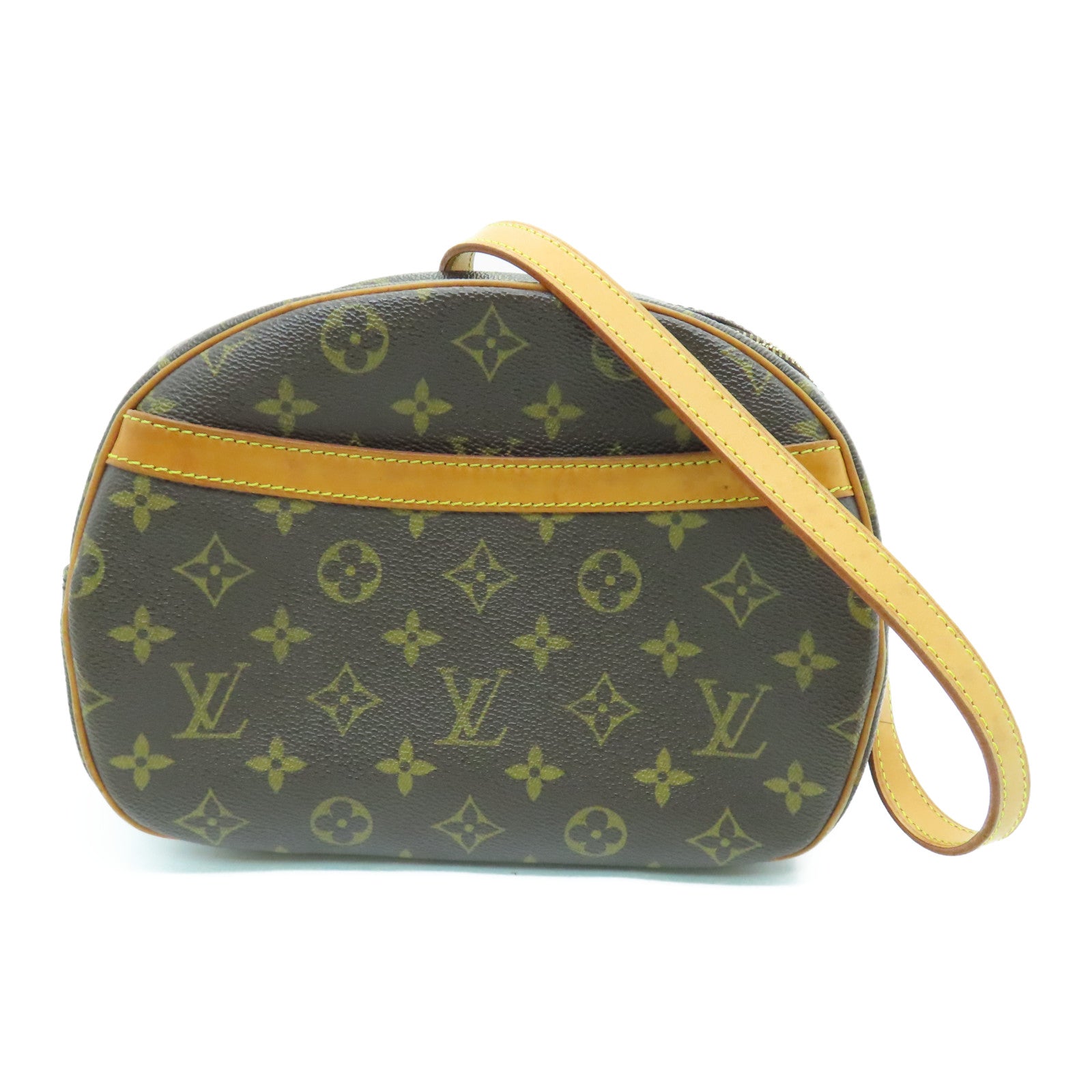 LOUIS VUITTON Monogram Blois Shoulder Bag金扣肩背袋啡色