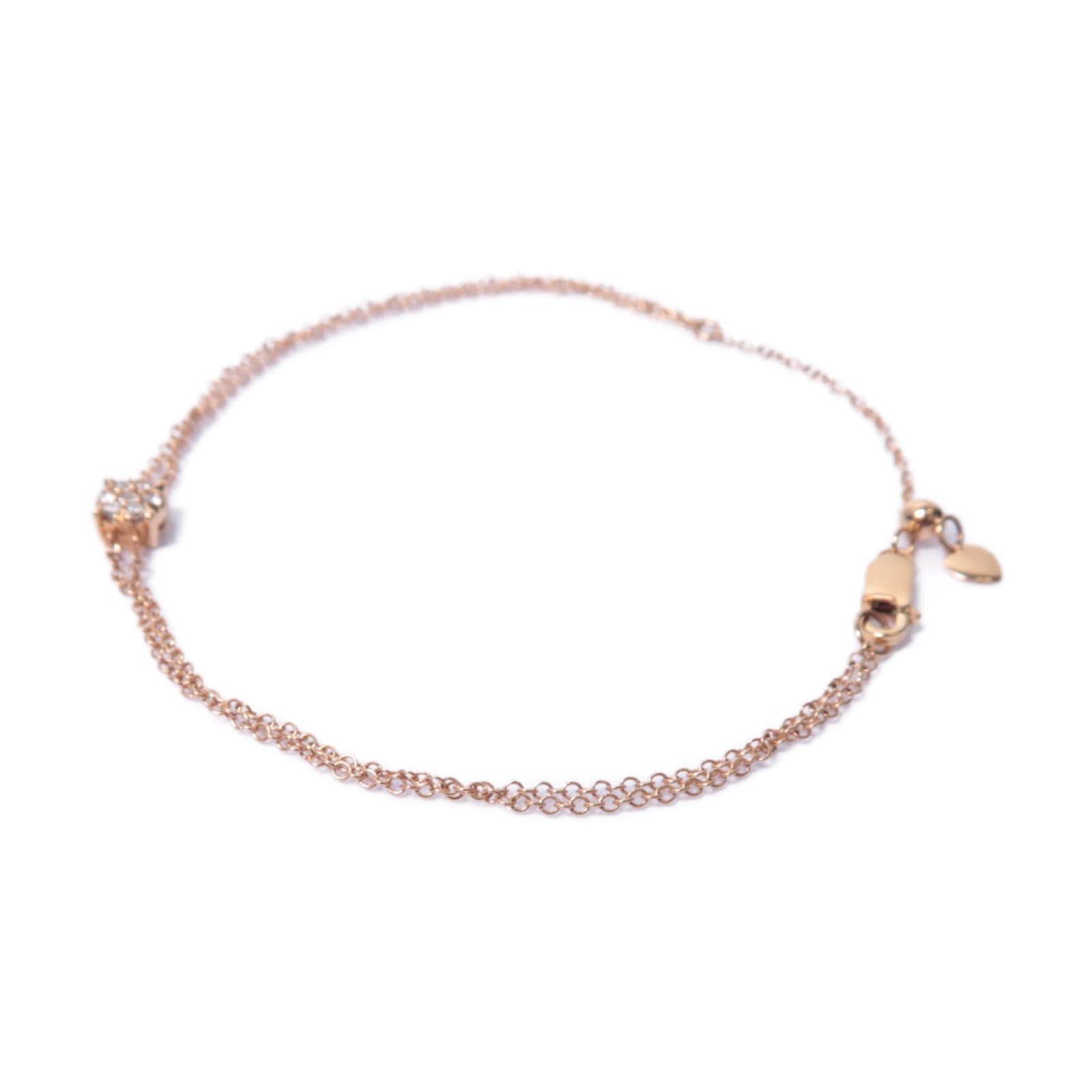 JEWELRY 18K玫瑰金Diamond Bracelet鑽石手鏈