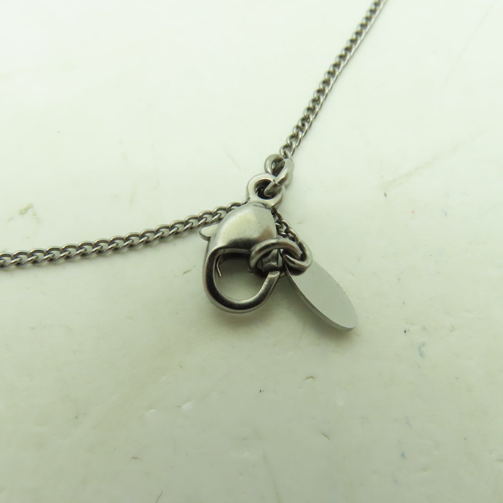 CHANEL PVC/金屬Necklace項鍊銀色