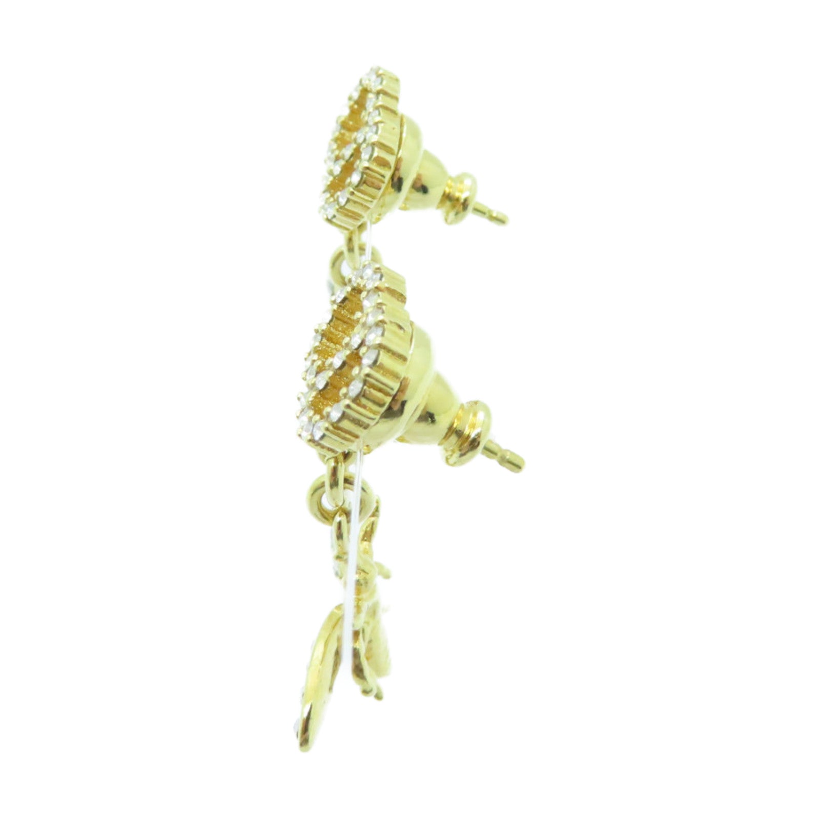 Dior 金屬Earrings耳環金色