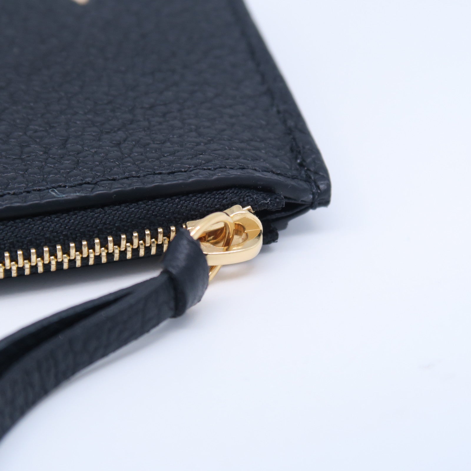 LOUIS VUITTON Monogram Empreinte Wallet金扣錢包黑色