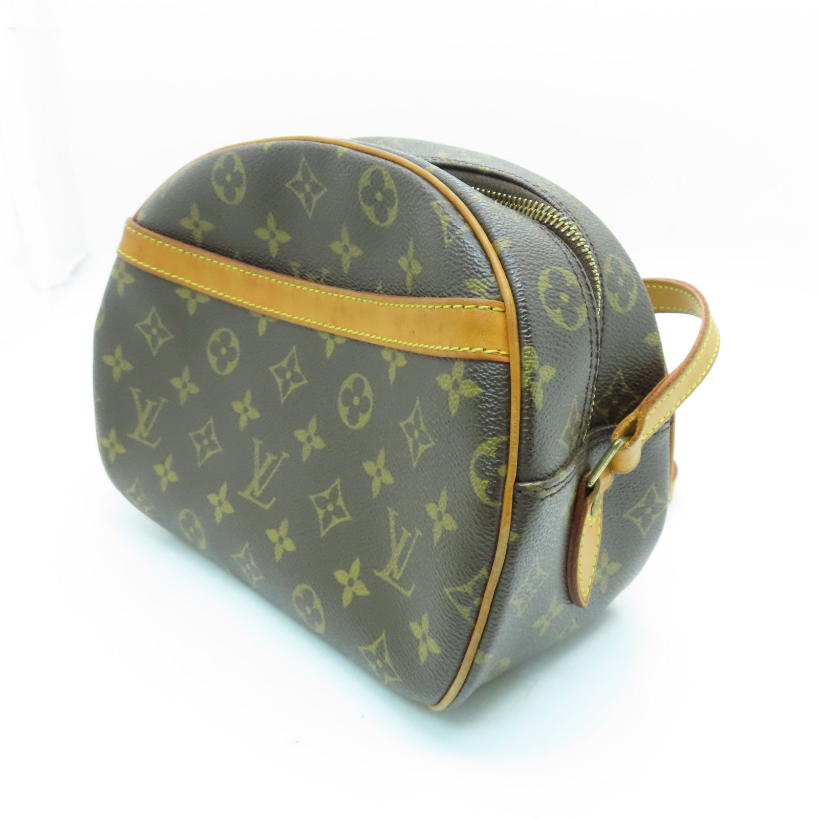 LOUIS VUITTON Monogram Blois Shoulder Bag金扣肩背袋啡色