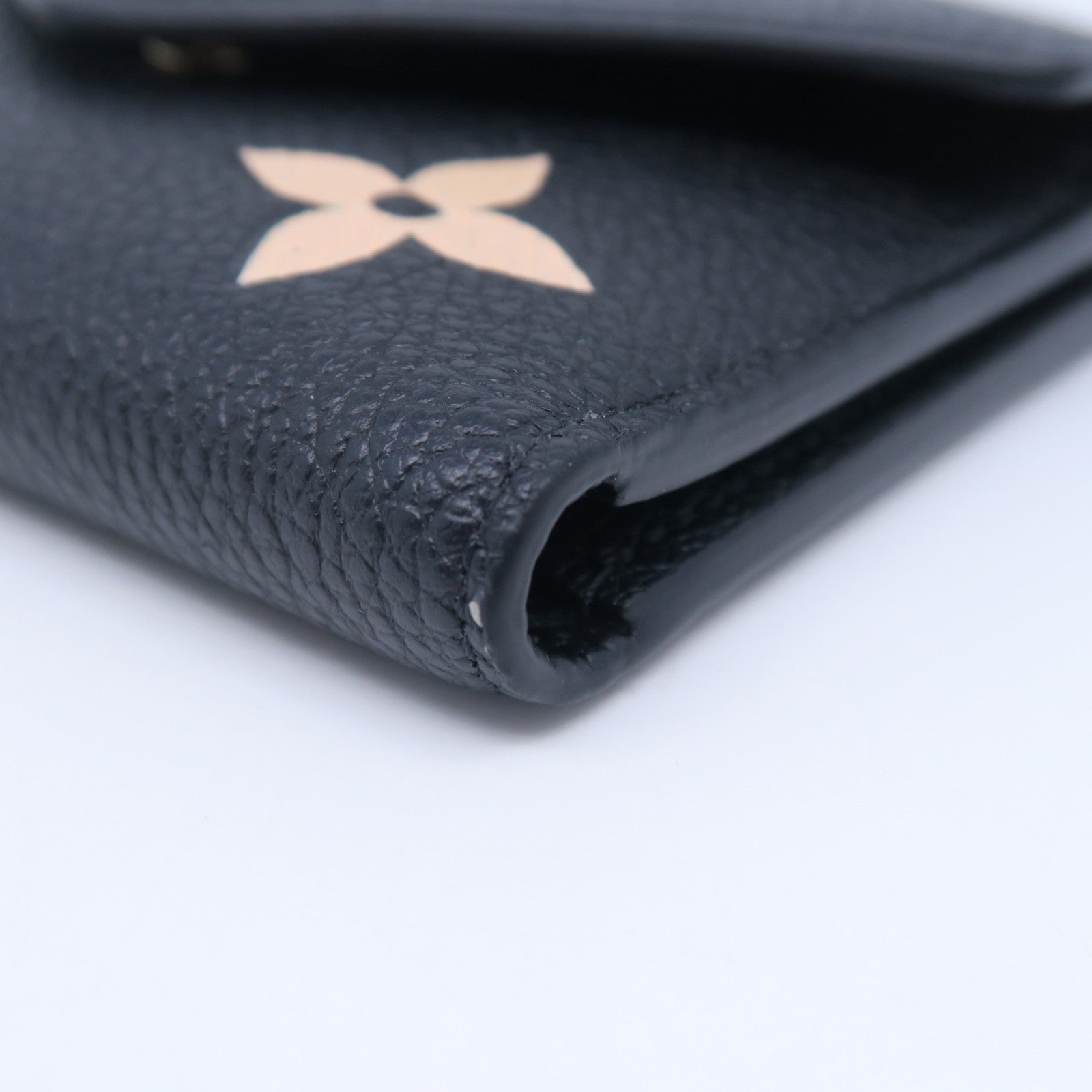 LOUIS VUITTON Monogram Empreinte Wallet金扣錢包黑色