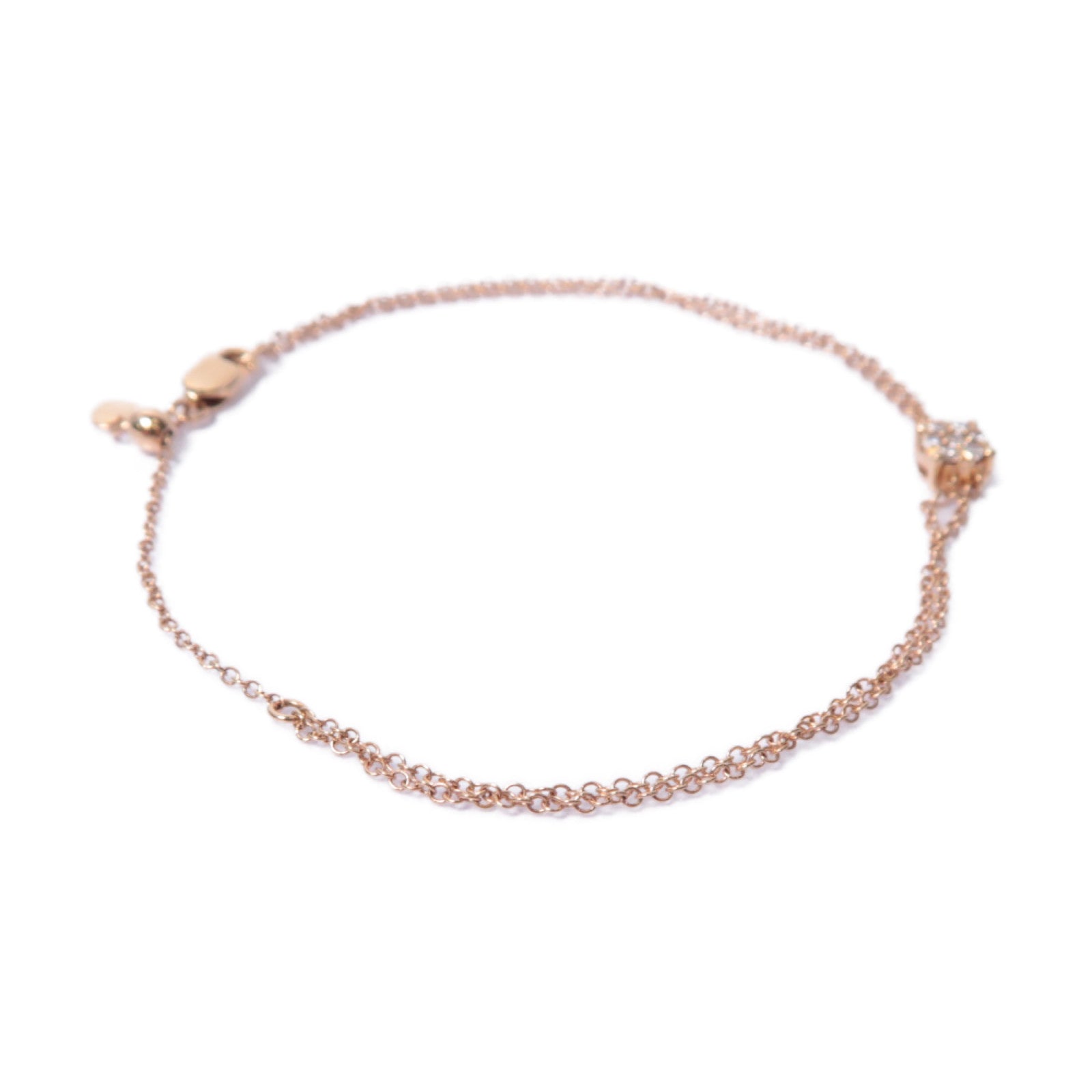 JEWELRY 18K玫瑰金Diamond Bracelet鑽石手鏈