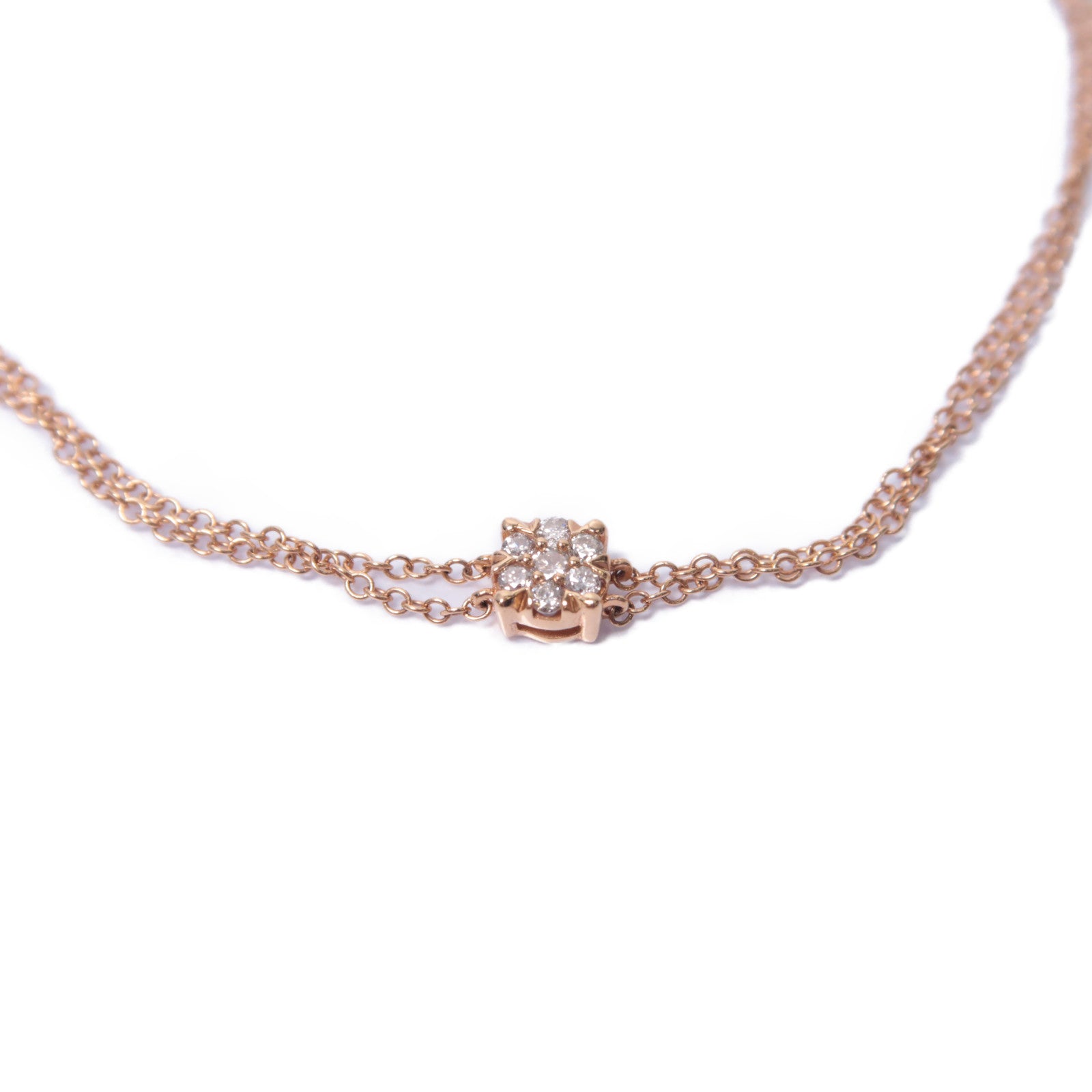 JEWELRY 18K玫瑰金Diamond Bracelet鑽石手鏈