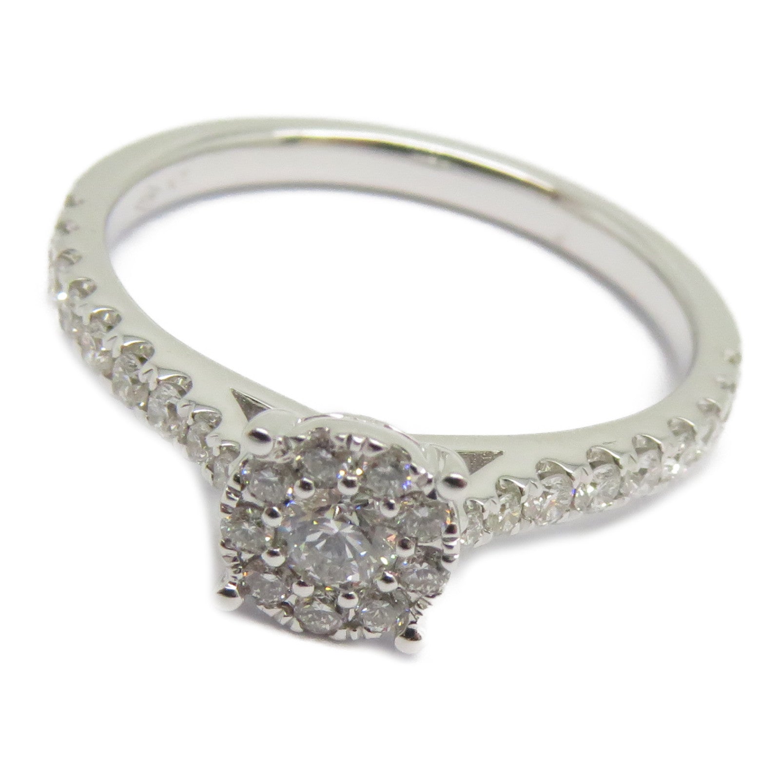 JEWELRY 18K白金Diamond Ring 0.40ct鑽石戒指US#6.5