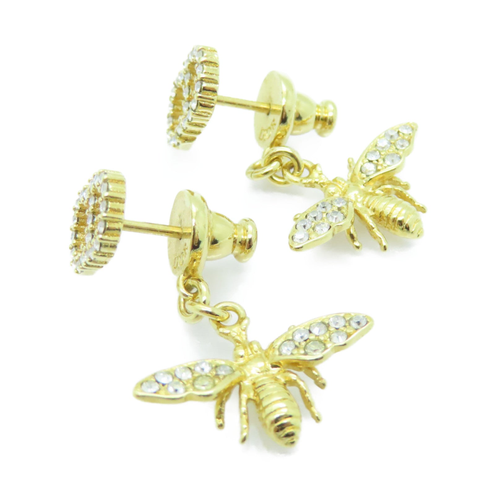 Dior 金屬Earrings耳環金色