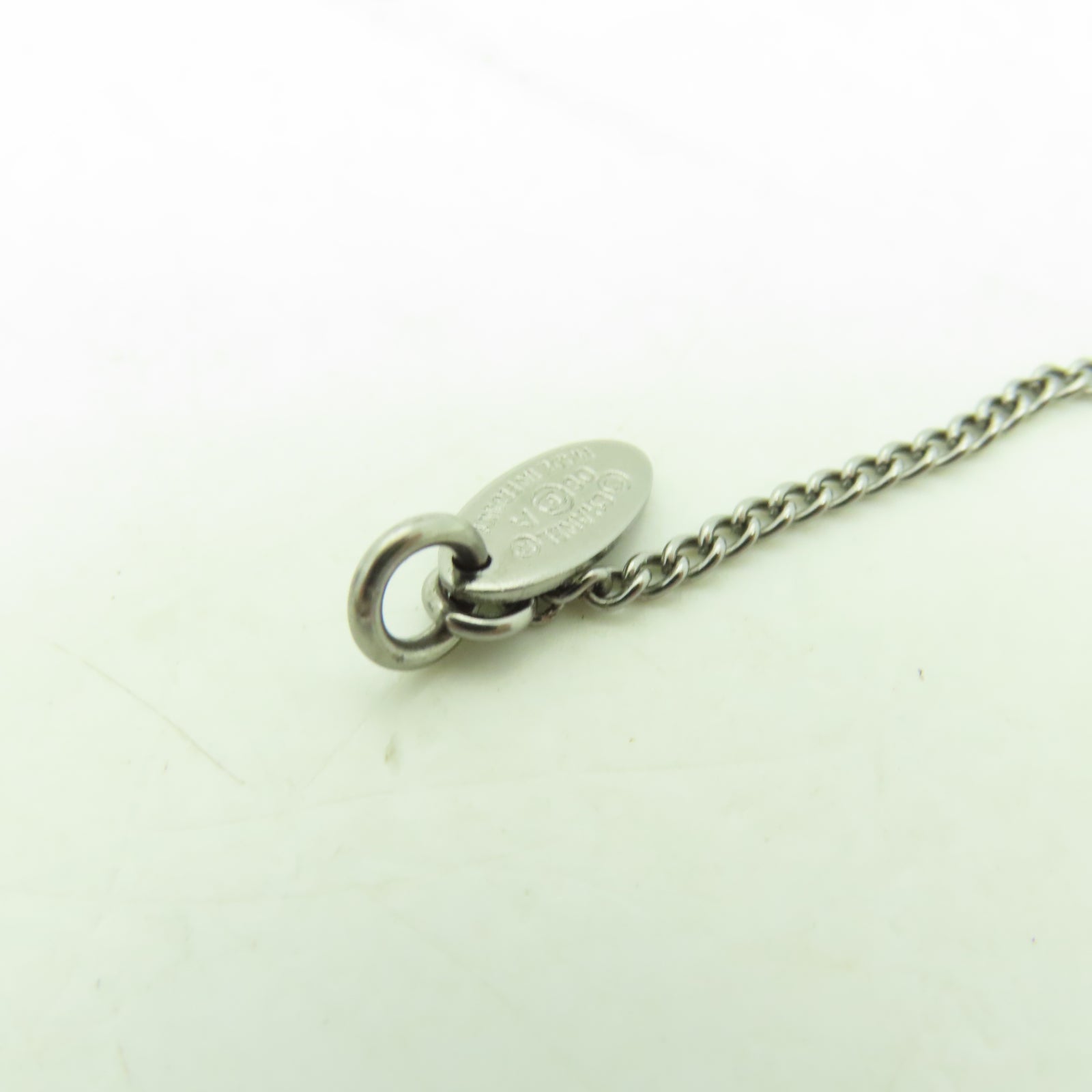 CHANEL PVC/金屬Necklace項鍊銀色