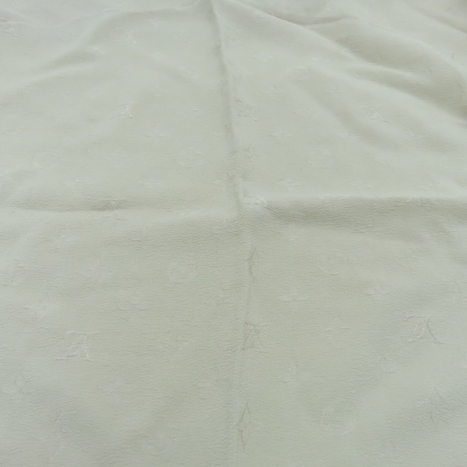 LOUIS VUITTON Silk Scarf Beige