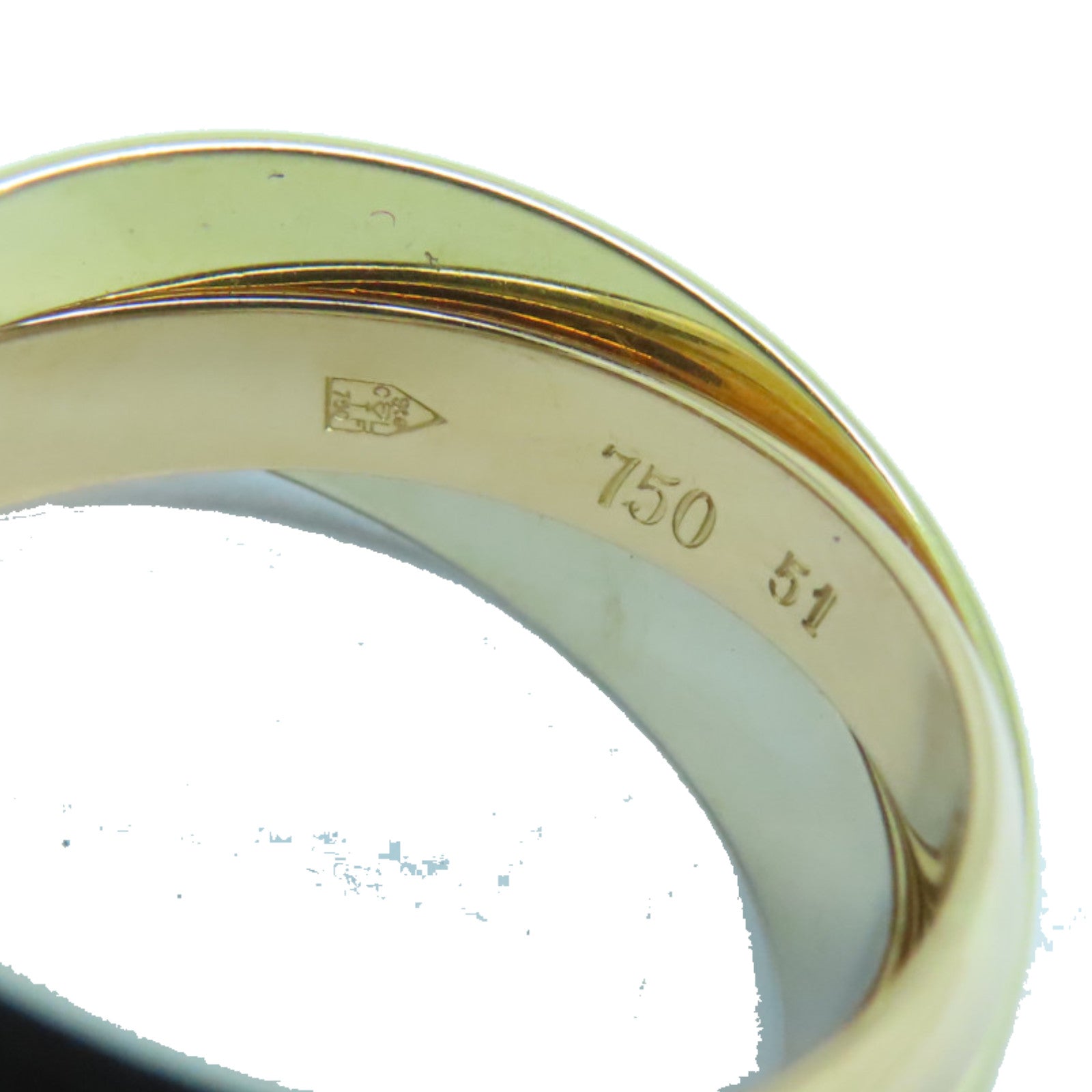 CARTIER 18K黃金/玫瑰金/白金Trinity Ring 2.8mm戒指US#5.75/Cartier#51金色/粉金色/銀色