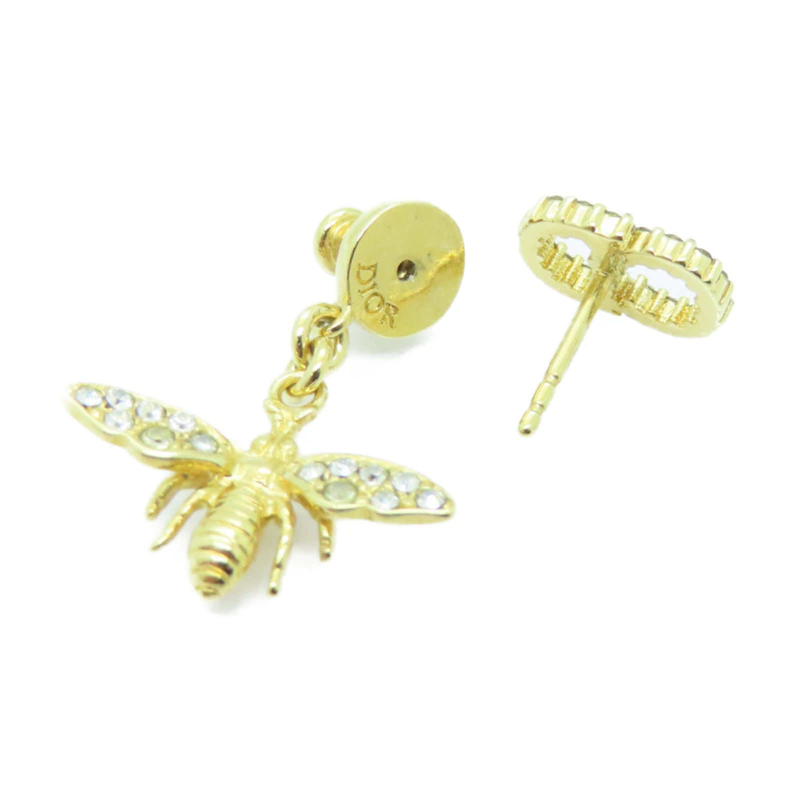 Dior 金屬Earrings耳環金色