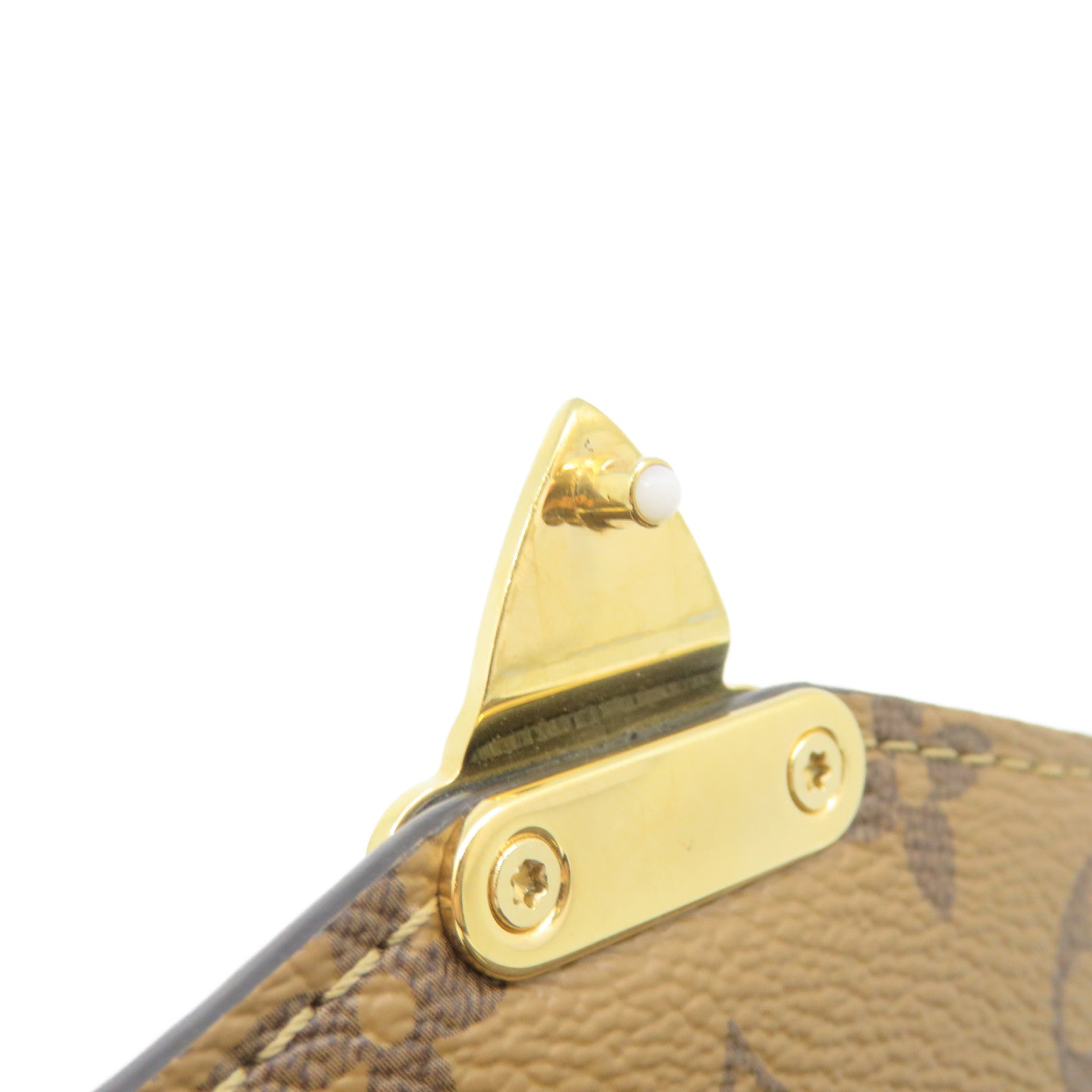 LOUIS VUITTON Monogram Pochette Metis 2Way Shoulder Bag手挽肩背兩用袋啡色