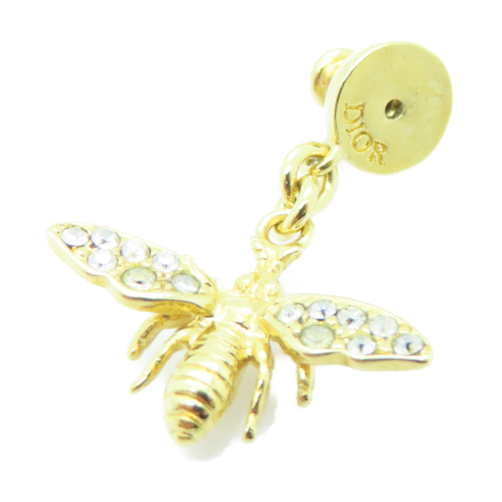 Dior 金屬Earrings耳環金色