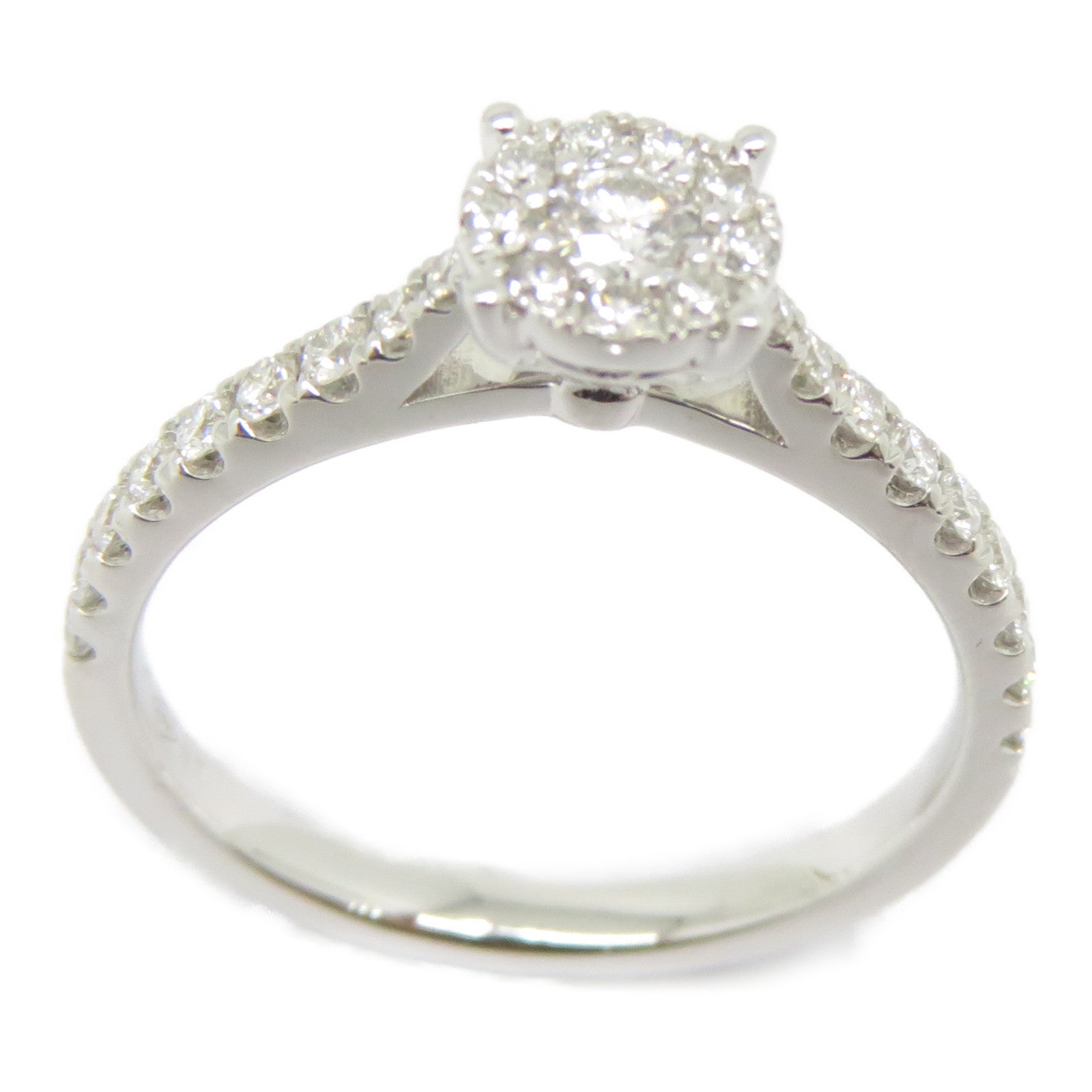 JEWELRY 18K白金Diamond Ring 0.40ct鑽石戒指US#6.5