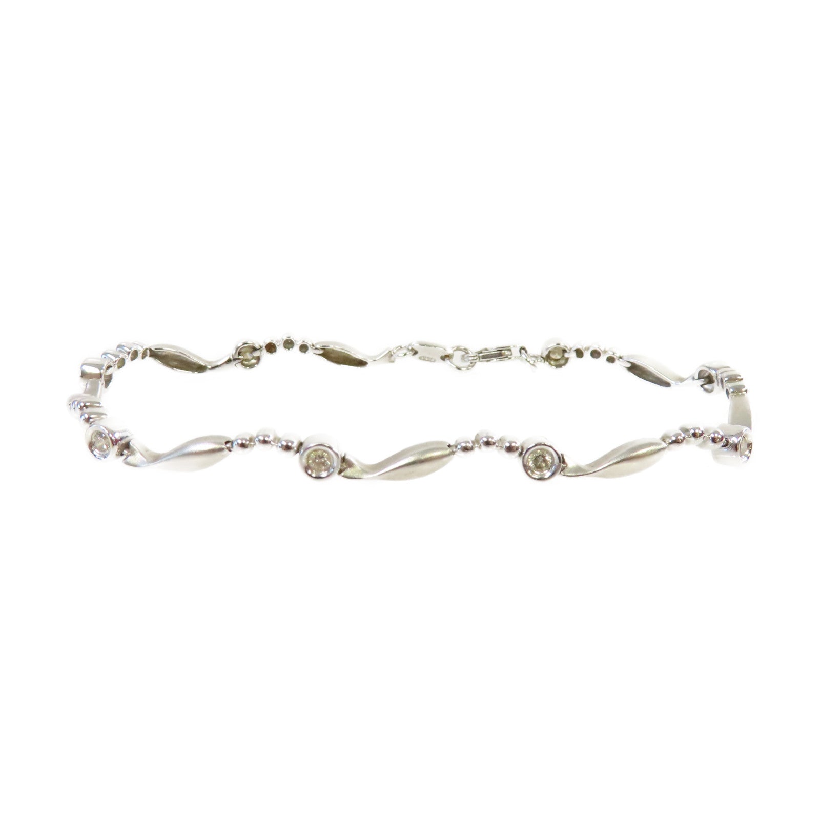 JEWELRY 18K白金/7.48g鑽石Diamond Bracelet鑽石手鏈