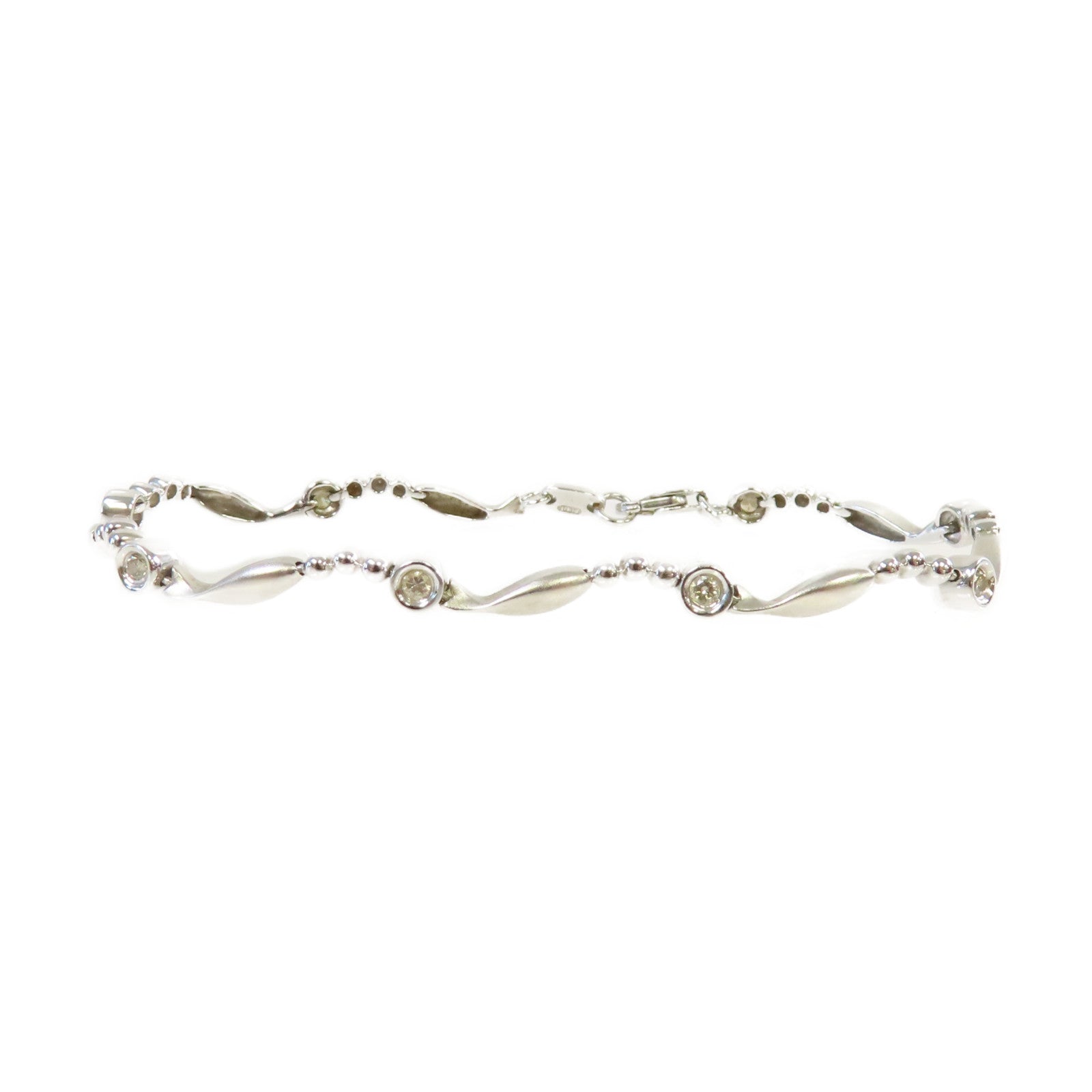 JEWELRY 18K白金/7.48g鑽石Diamond Bracelet鑽石手鏈