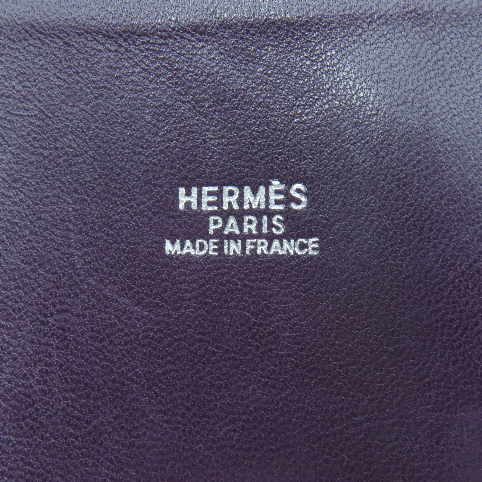 HERMES 【激減優惠】Clemence皮革Bolide 31銀扣手挽肩背兩用袋紫色