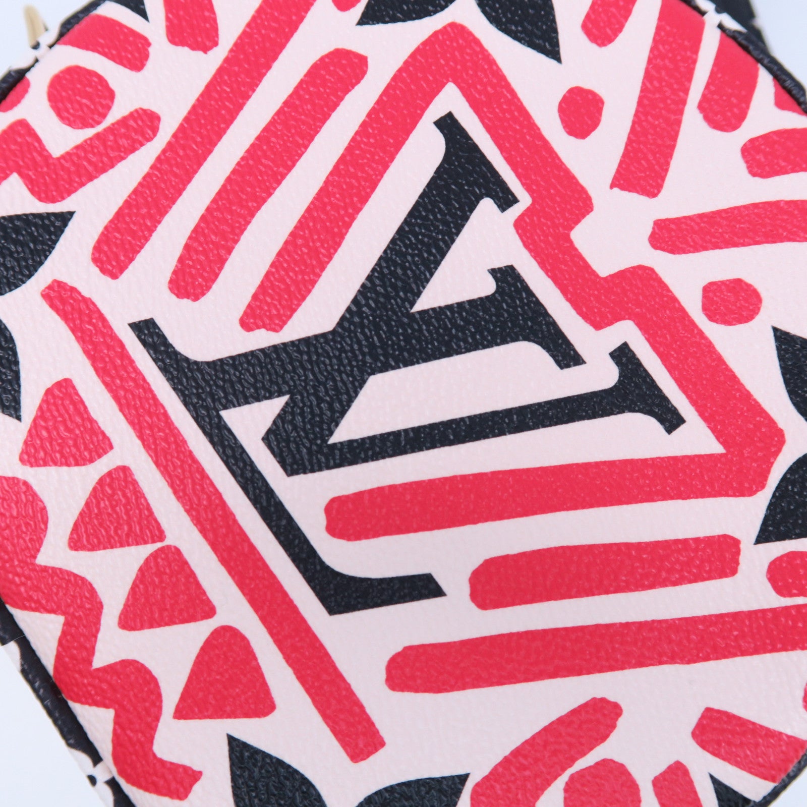 LOUIS VUITTON 【激減優惠】Monogram Giant Boite Chapeau金扣肩背袋紅色/黑色/白色