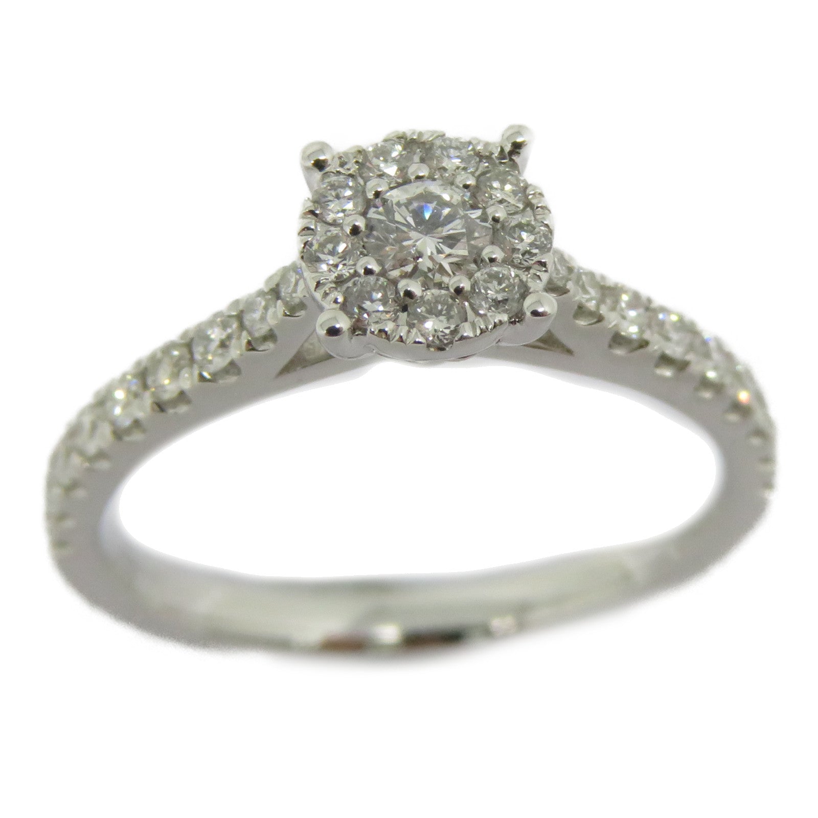 JEWELRY 18K白金Diamond Ring 0.40ct鑽石戒指US#6.5