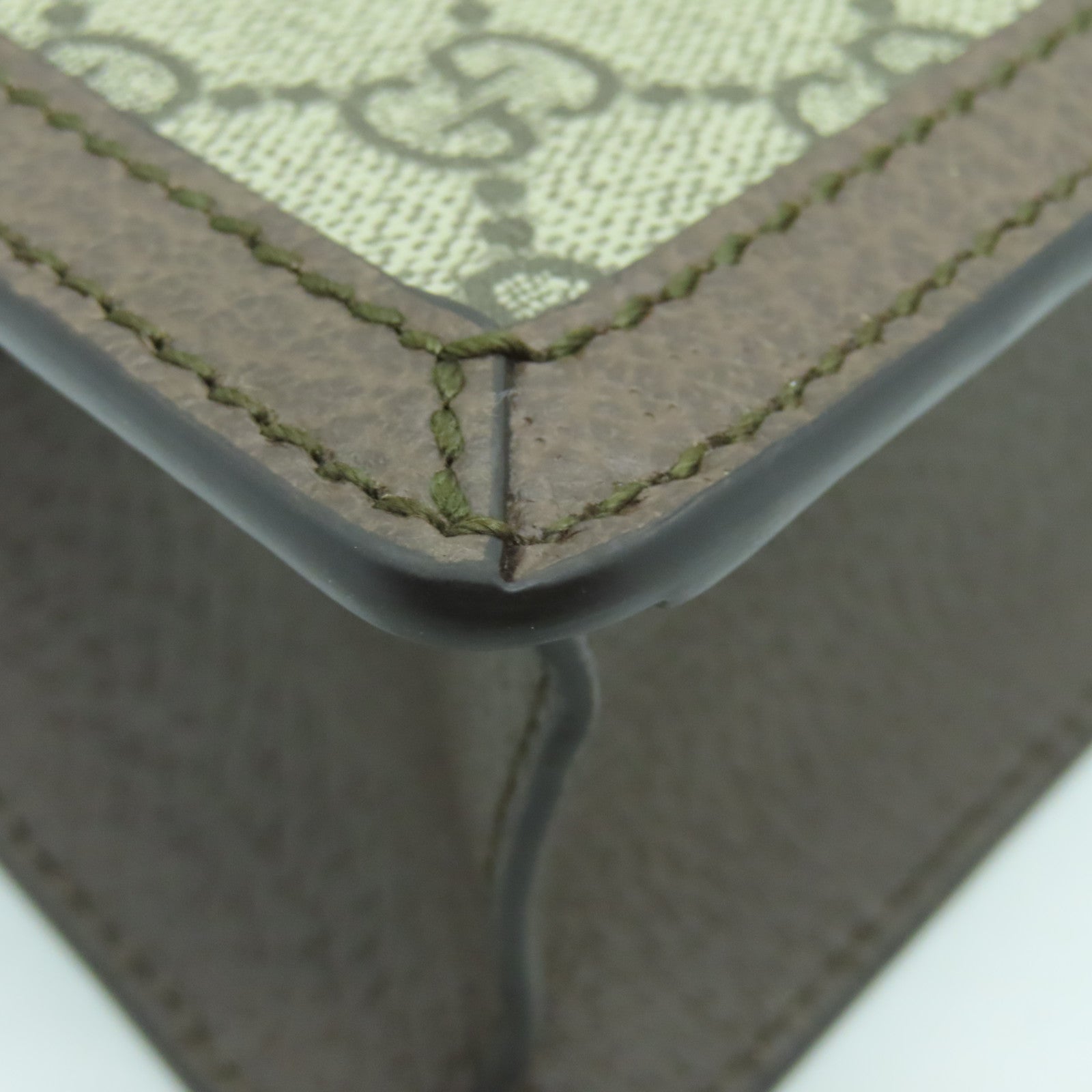 GUCCI 塗層帆布Ophidia GG金扣手挽肩背兩用袋棕色
