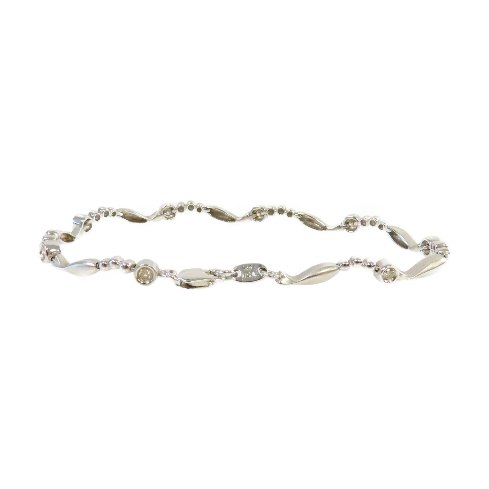 JEWELRY 18K白金/7.48g鑽石Diamond Bracelet鑽石手鏈