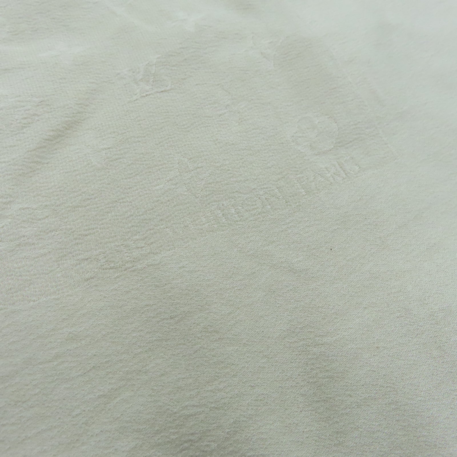 LOUIS VUITTON Silk Scarf Beige